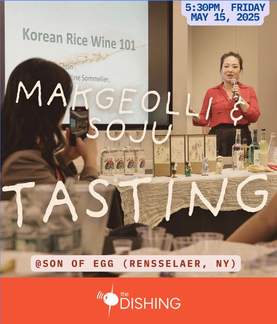 MAKGEOLLI TASTING with House of Jeon at Son of Egg, Rensselaer. (DISHING COLLAB)