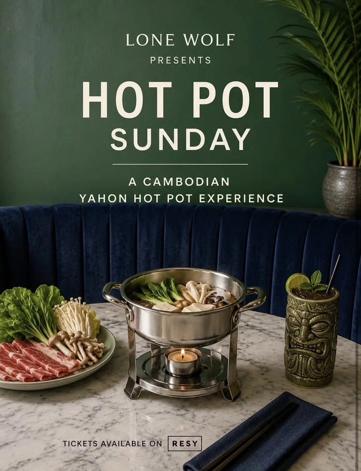 INTEL: LONE WOLF LEANS INTO CAMBODIAN ROOTS + LAUNCHES MONTHLY KHMER HOT POT SUNDAYS