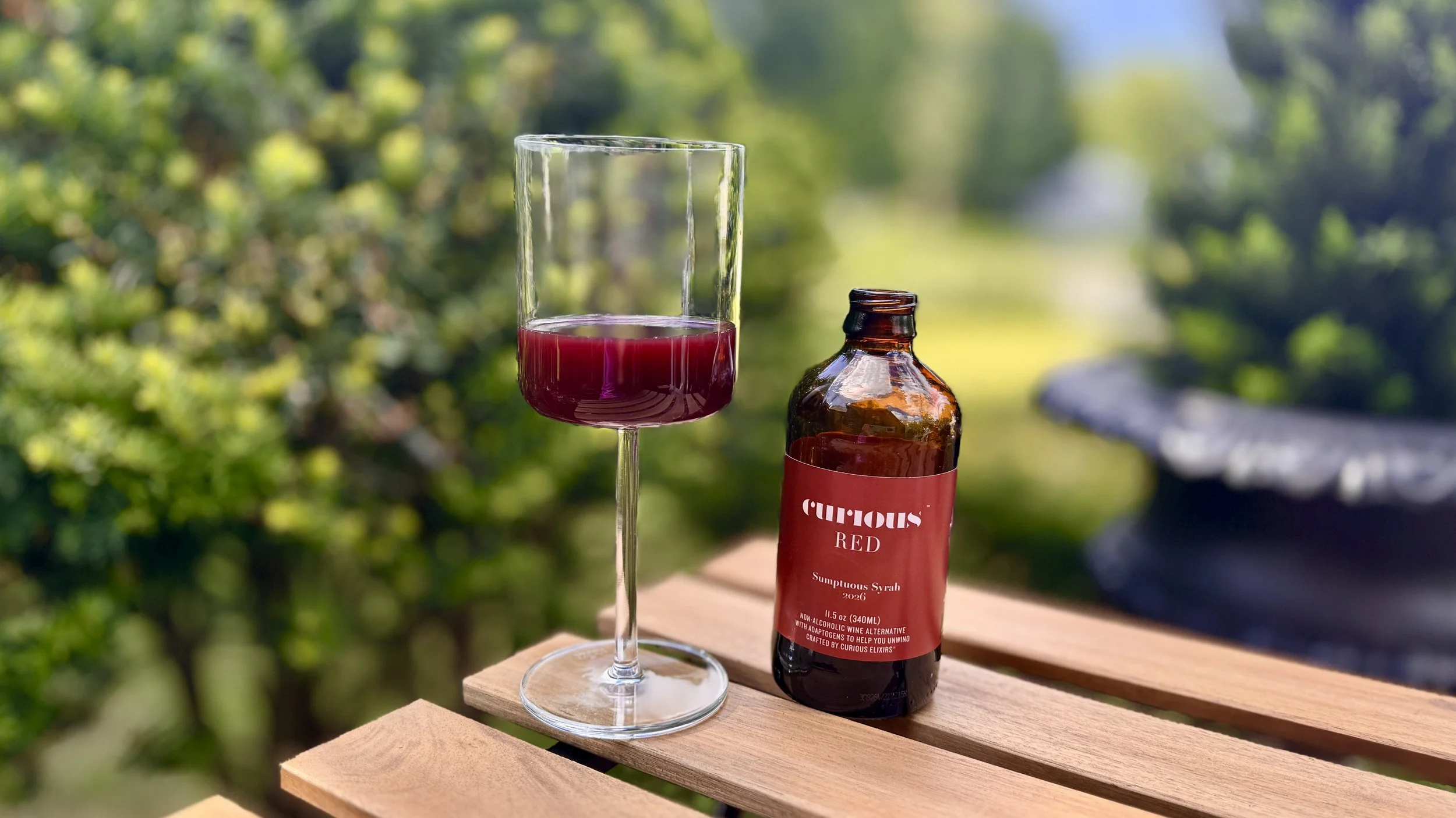 CURIOUS RED: A Curious Departure for Non-Alc Curious Elixirs as They Drop ‘Sumptuous Syrah’