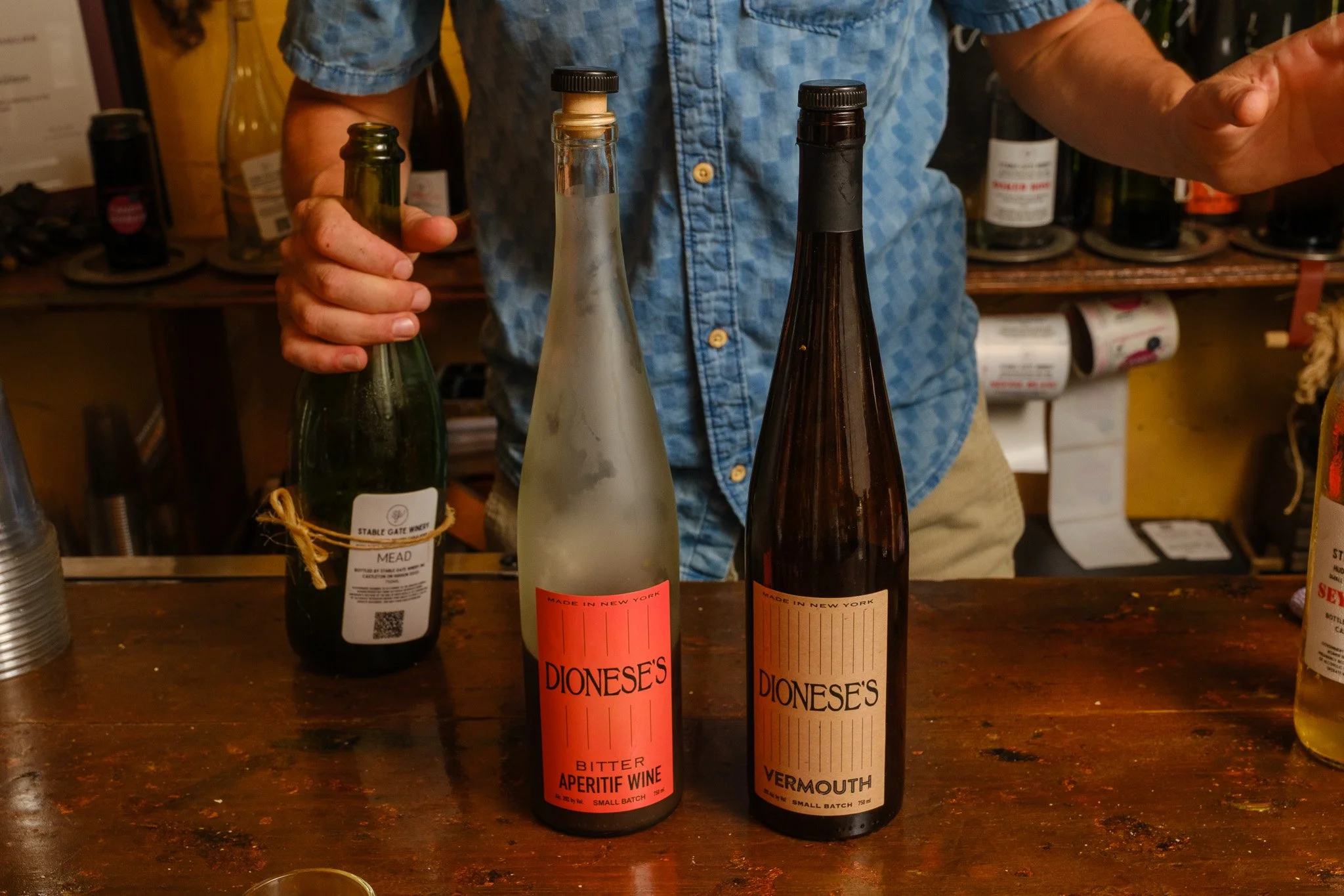 BOTTLE CRUSH: Dionese’s Bitter Aperitif Wine. Made in New York.