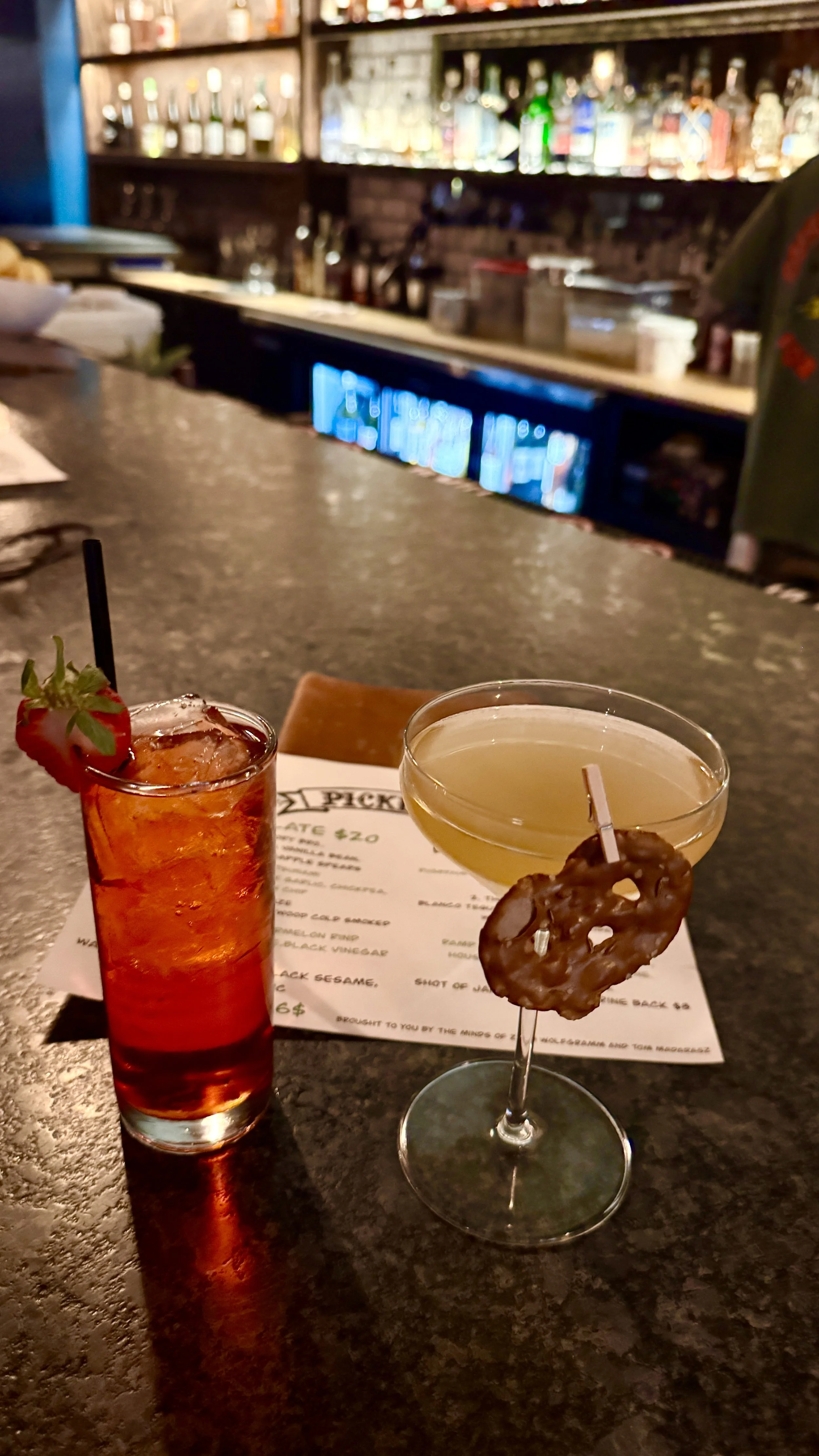 TASTE: BREAKING BREAD — A Reuben-Inspired Cocktail for A Late Night Pickle Plate by Zach Wolfgramm