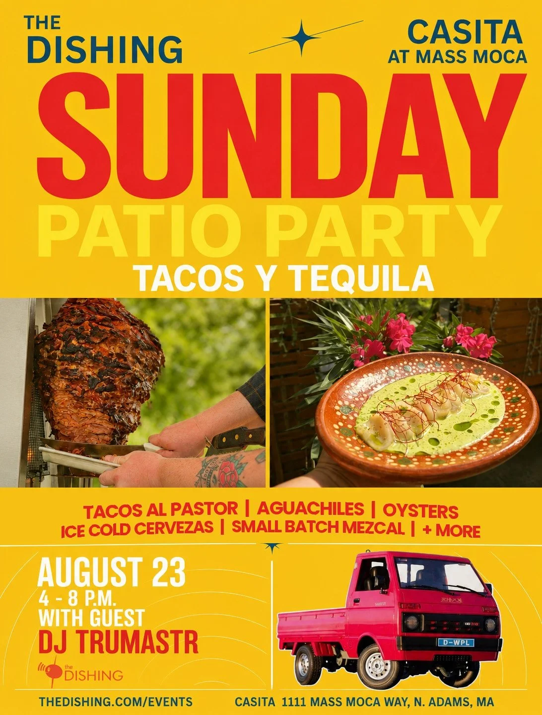 The Dishing x CASITA at Mass MoCA- Snacky Hour/Sit With Us