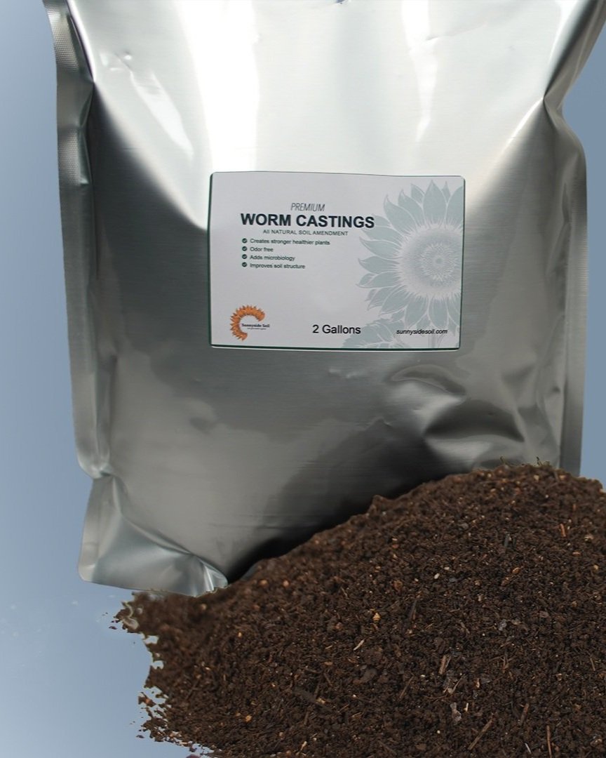 Worm Castings - 2 gallon