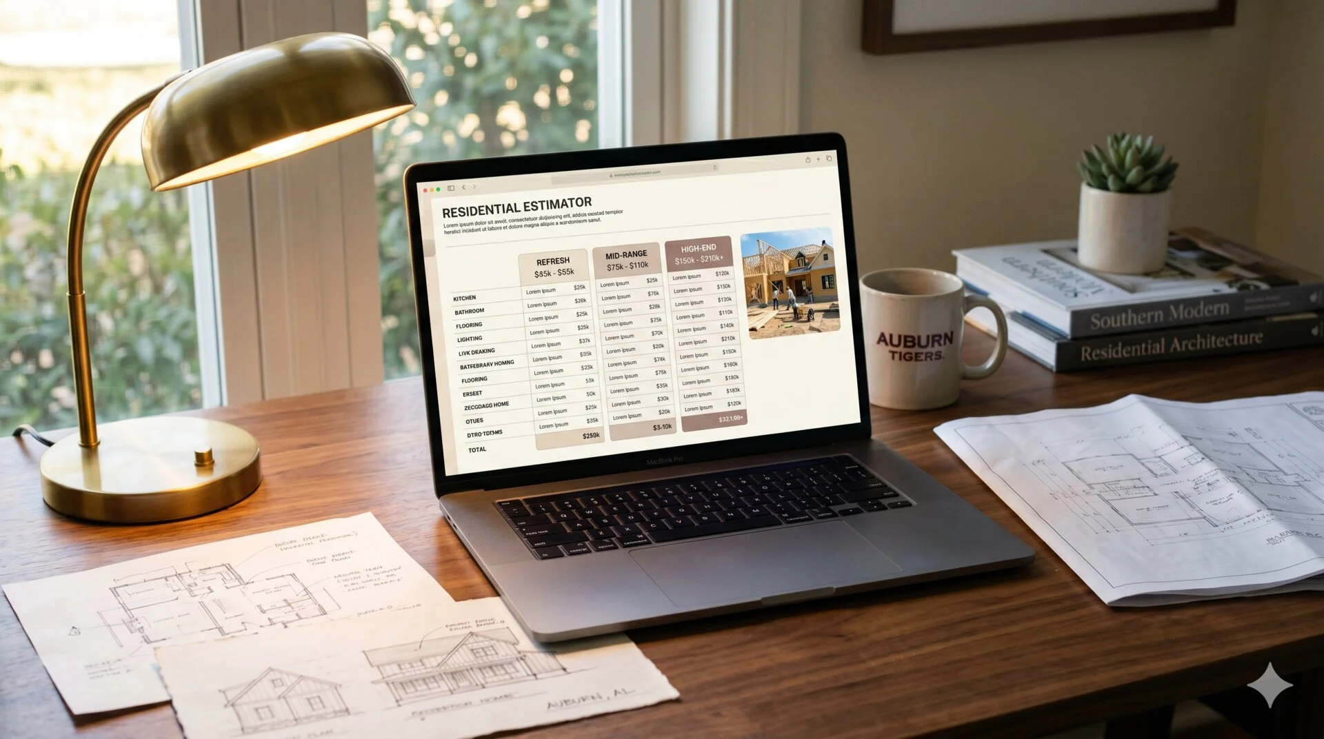 The AI Construction Estimator in Auburn, AL: How Homeowners Get an Honest Starting Number