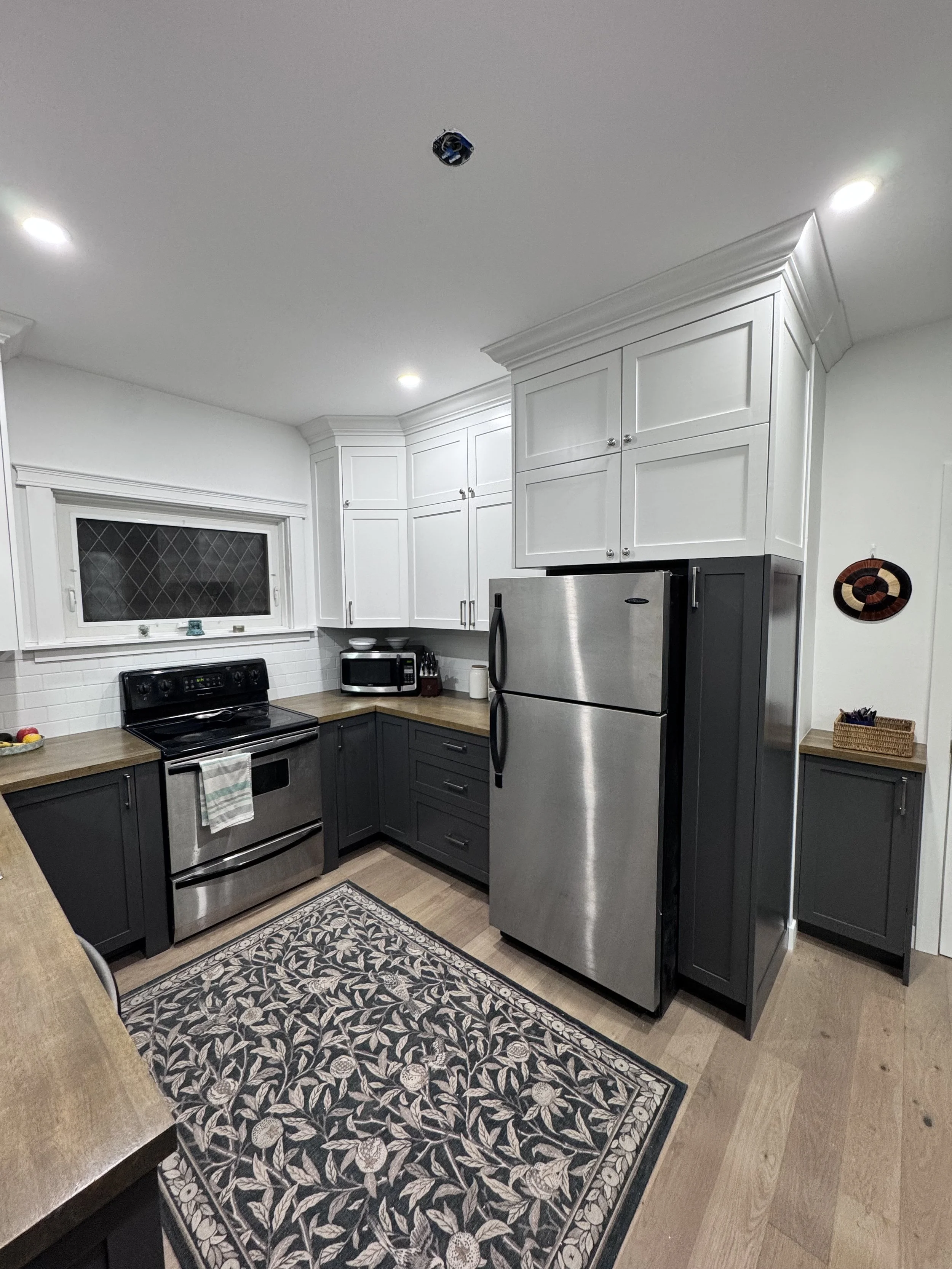 Remodeled kitchen in Manitoba