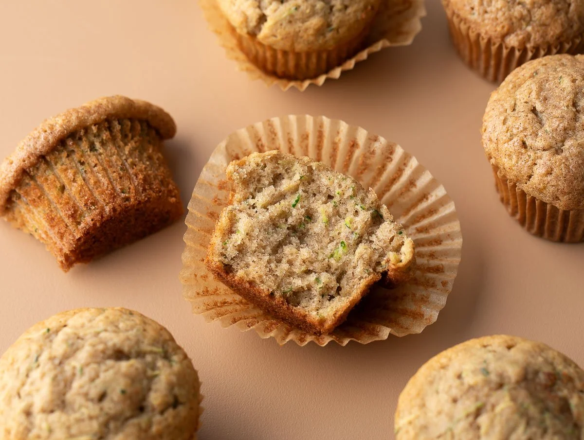 Banana Zucchini Muffins