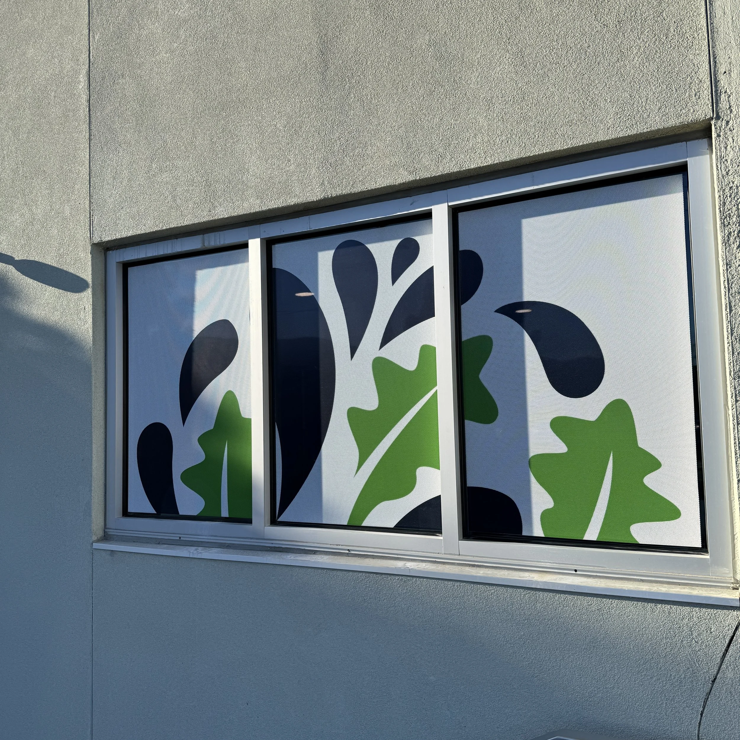 Perforated Window Film