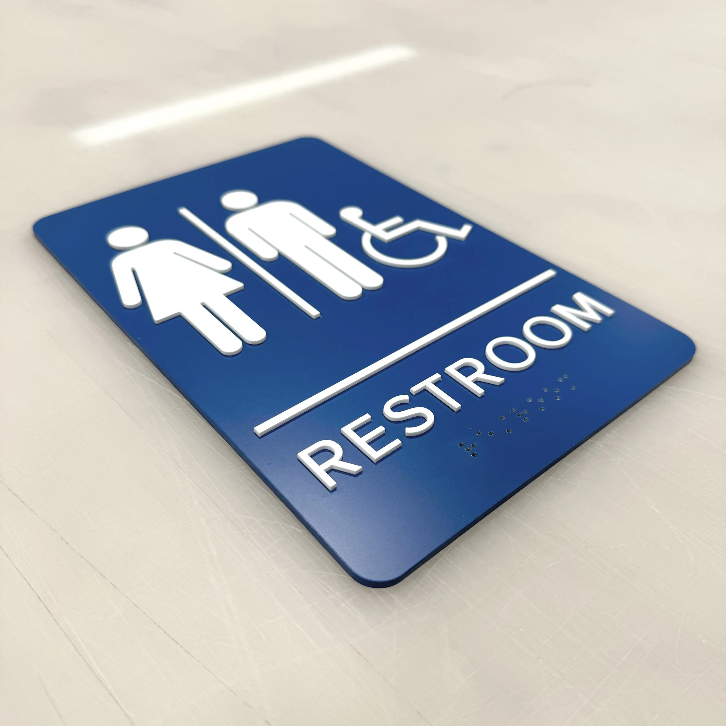 ADA-Compliant Braille Signage