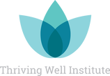 Thriving Well Institute logo, founded by Megan Gunnell, LMSW. The Elevate Membership provides coaching for therapists to scale private practice and increase income.