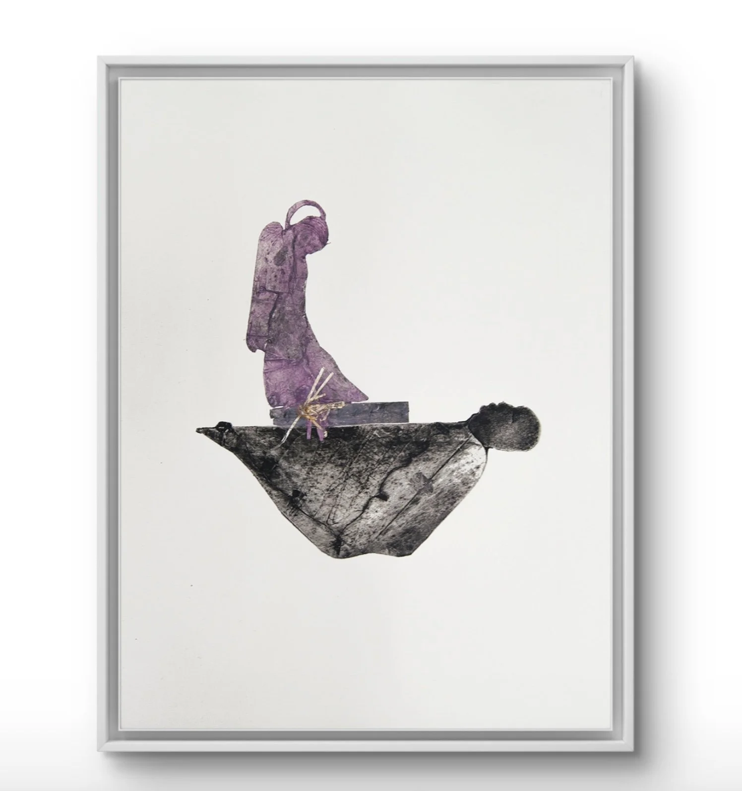 Fanny Allié: "On Top" Unique Print