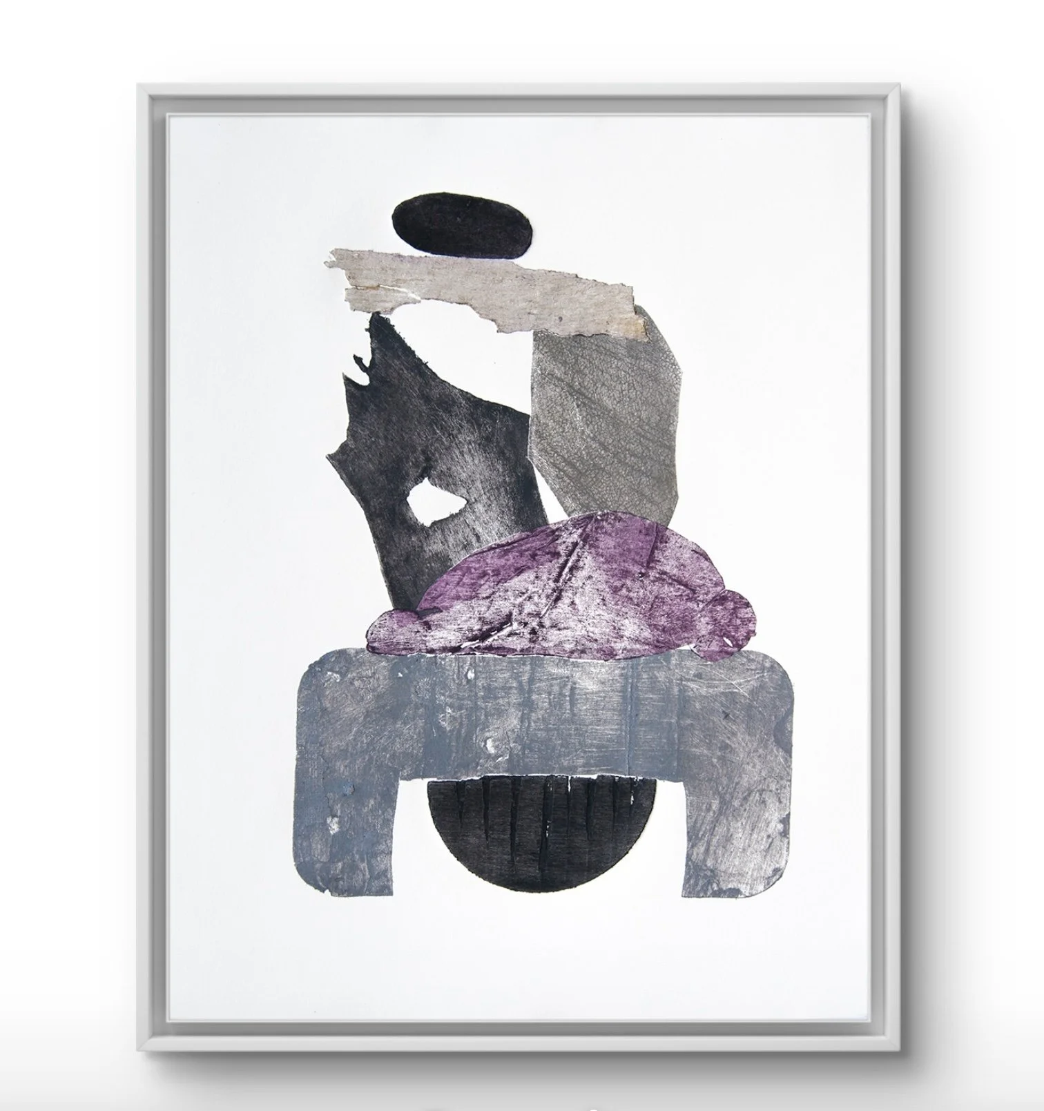 Fanny Allié: "Stacked With Stone" Unique Print