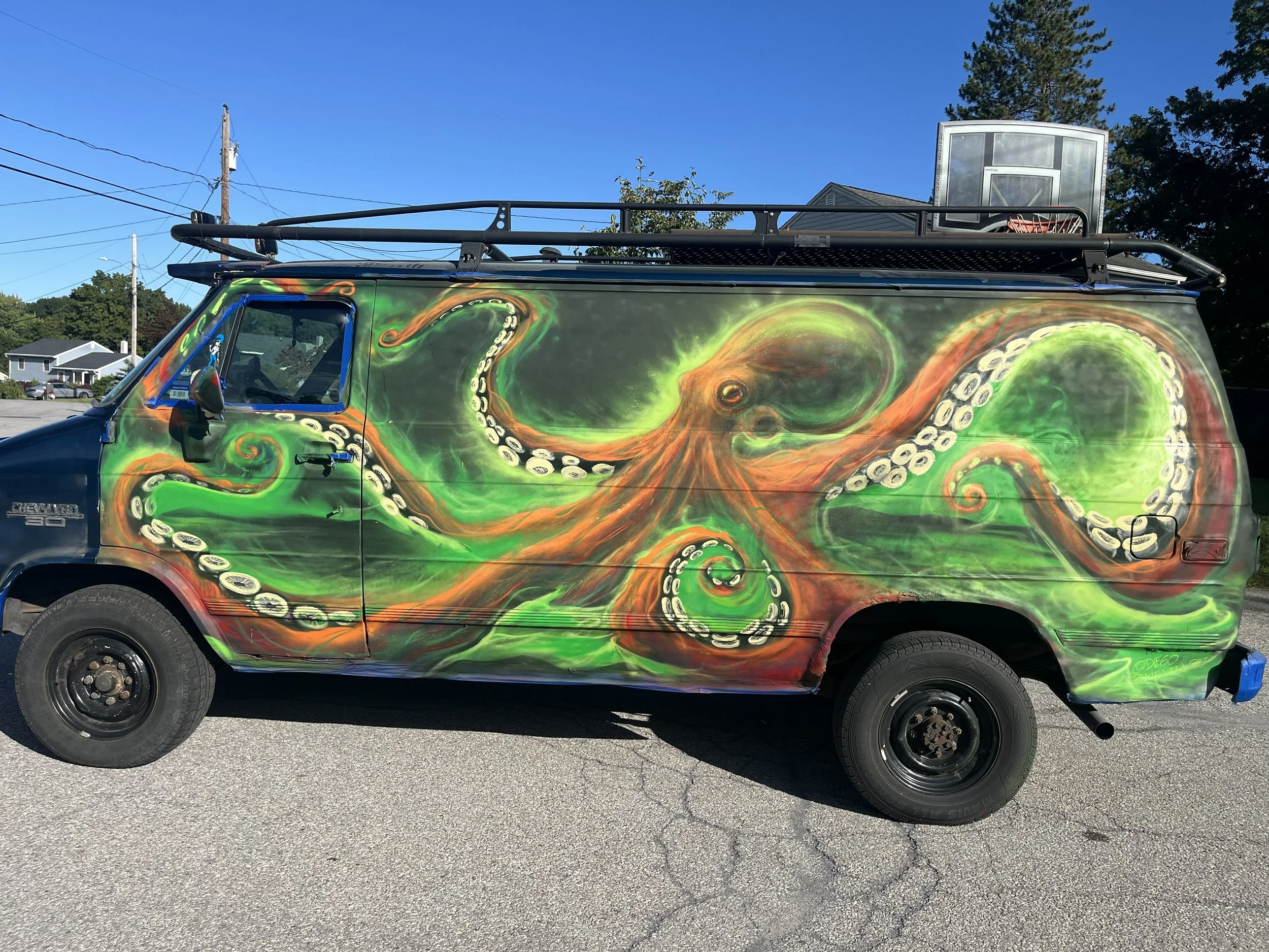Van Octopus Mural
Poughkeepsie, NY 2026