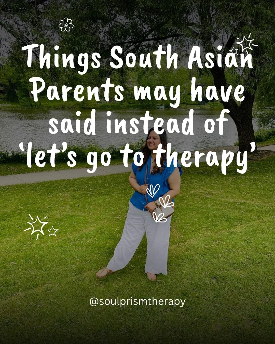 Inspired by @dr.zachtrevino 

Growing up in South Asian households, many of us didn&rsquo;t hear the words &ldquo;therapy can help.&rdquo; Instead, we were sometimes met with phrases that shamed, dismissed, or compared our pain. These words weren&rsq