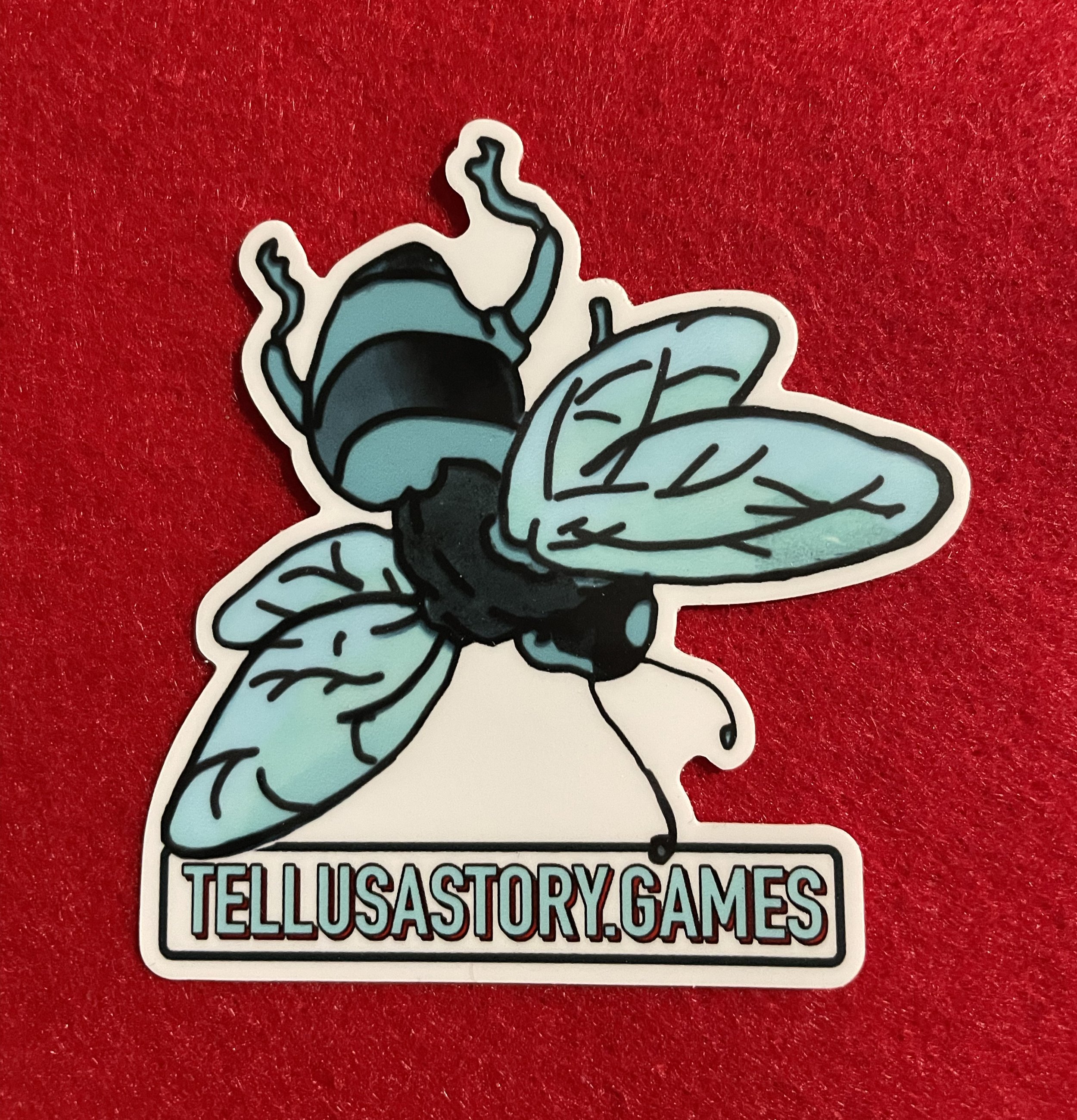 Bee sticker (tell us a FUTURISTIC story?)