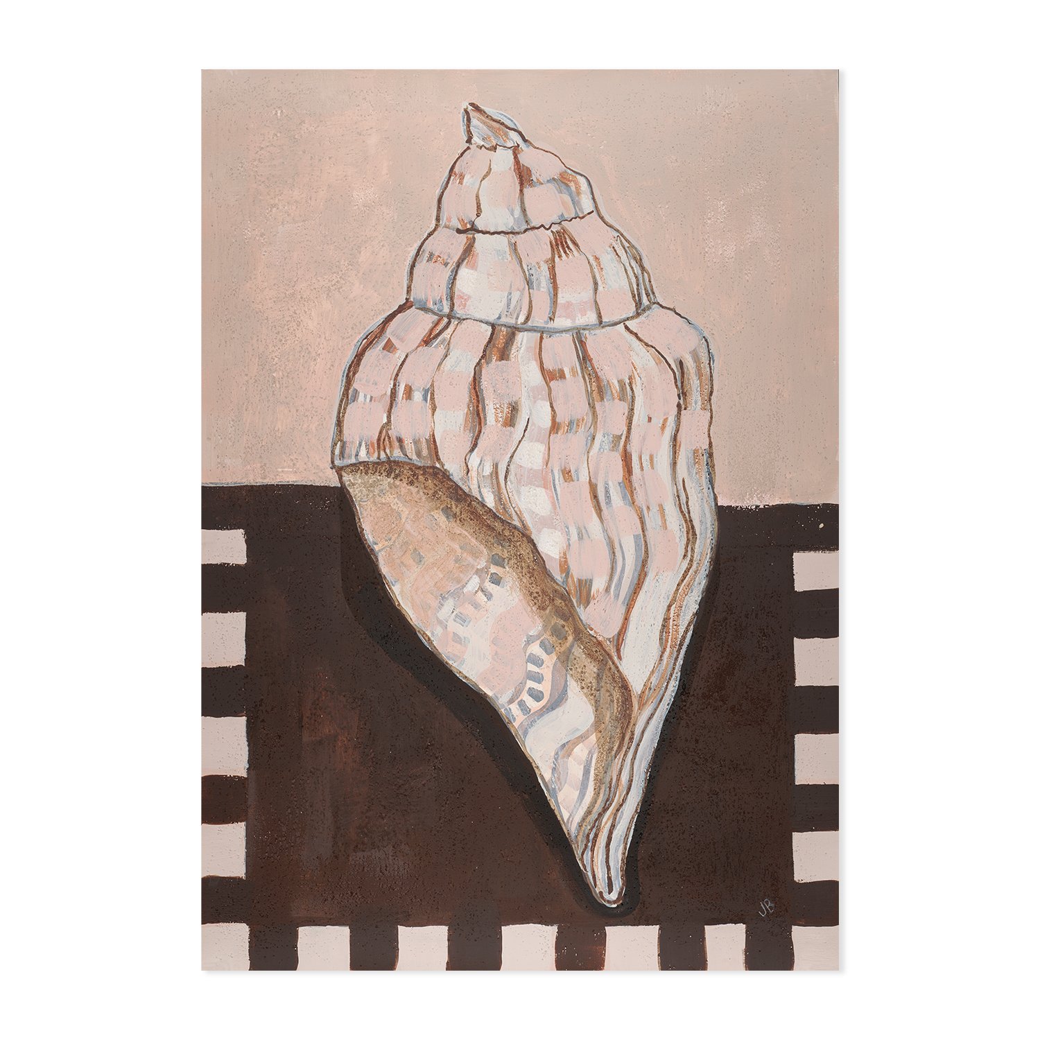 may-twelve-studio-coco-conch-check-pattern-modern-sea-shell-wall-art-print.jpg
