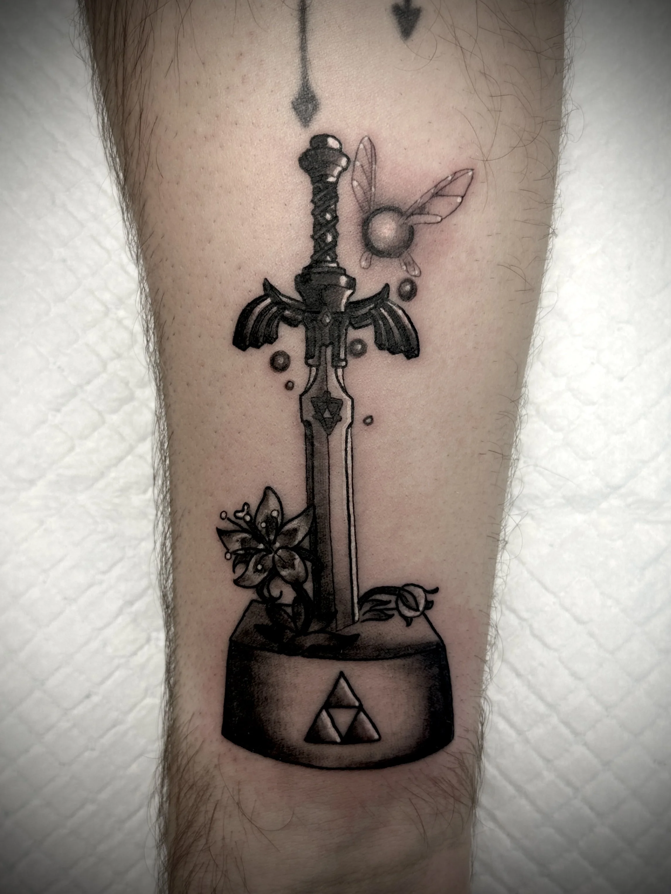 Zelda tattoo brisbane vegan pop culture