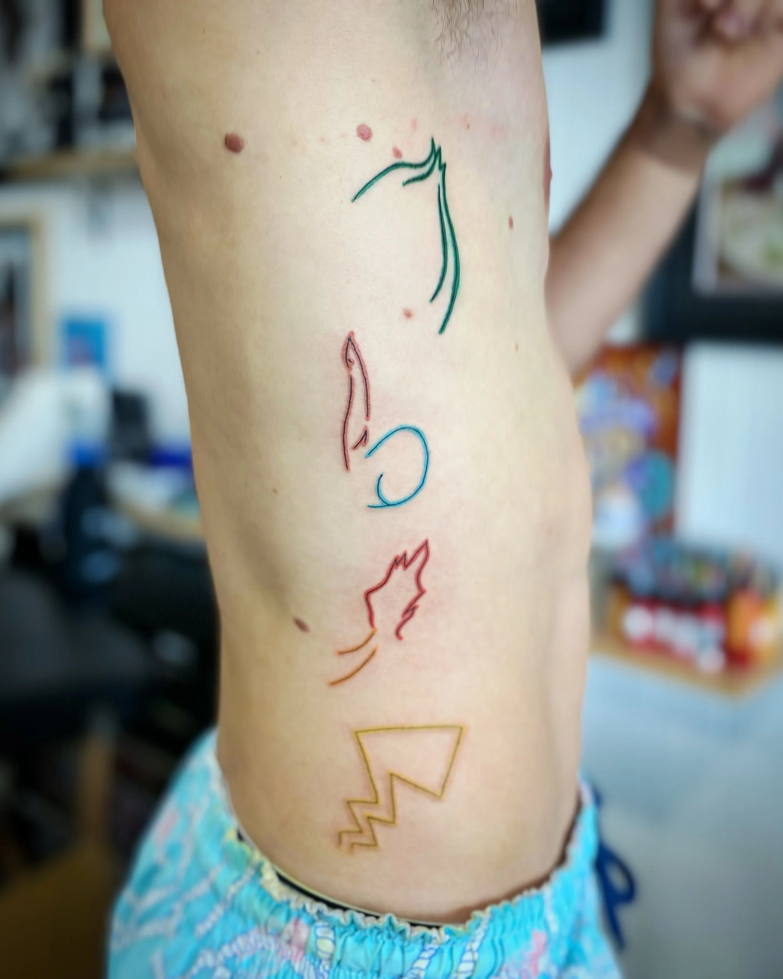 Brisbane tattoo vegan pop culture fine line pokemon.jpeg