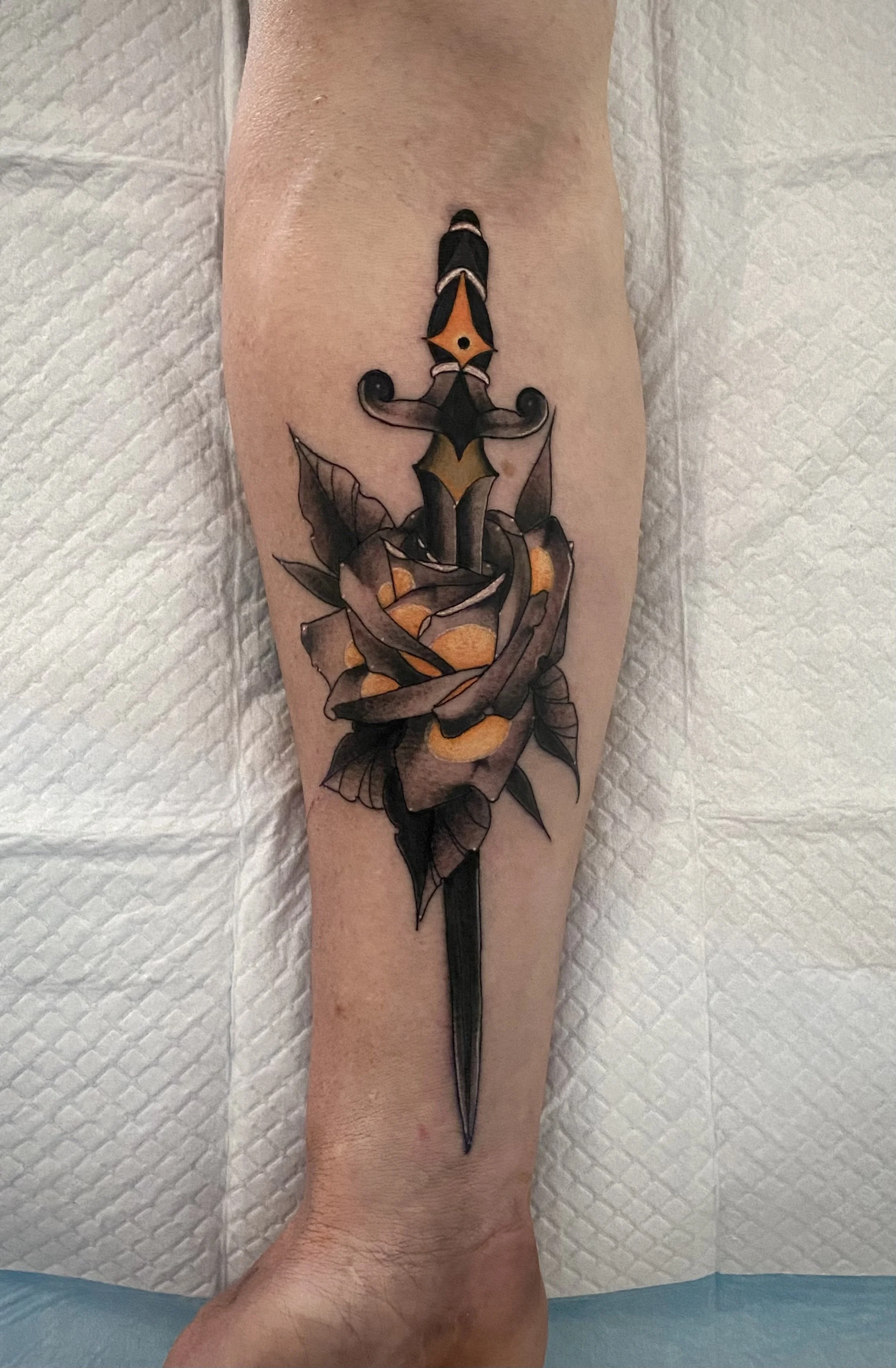 Brisbane tattoo vegan pop culture floral.jpeg