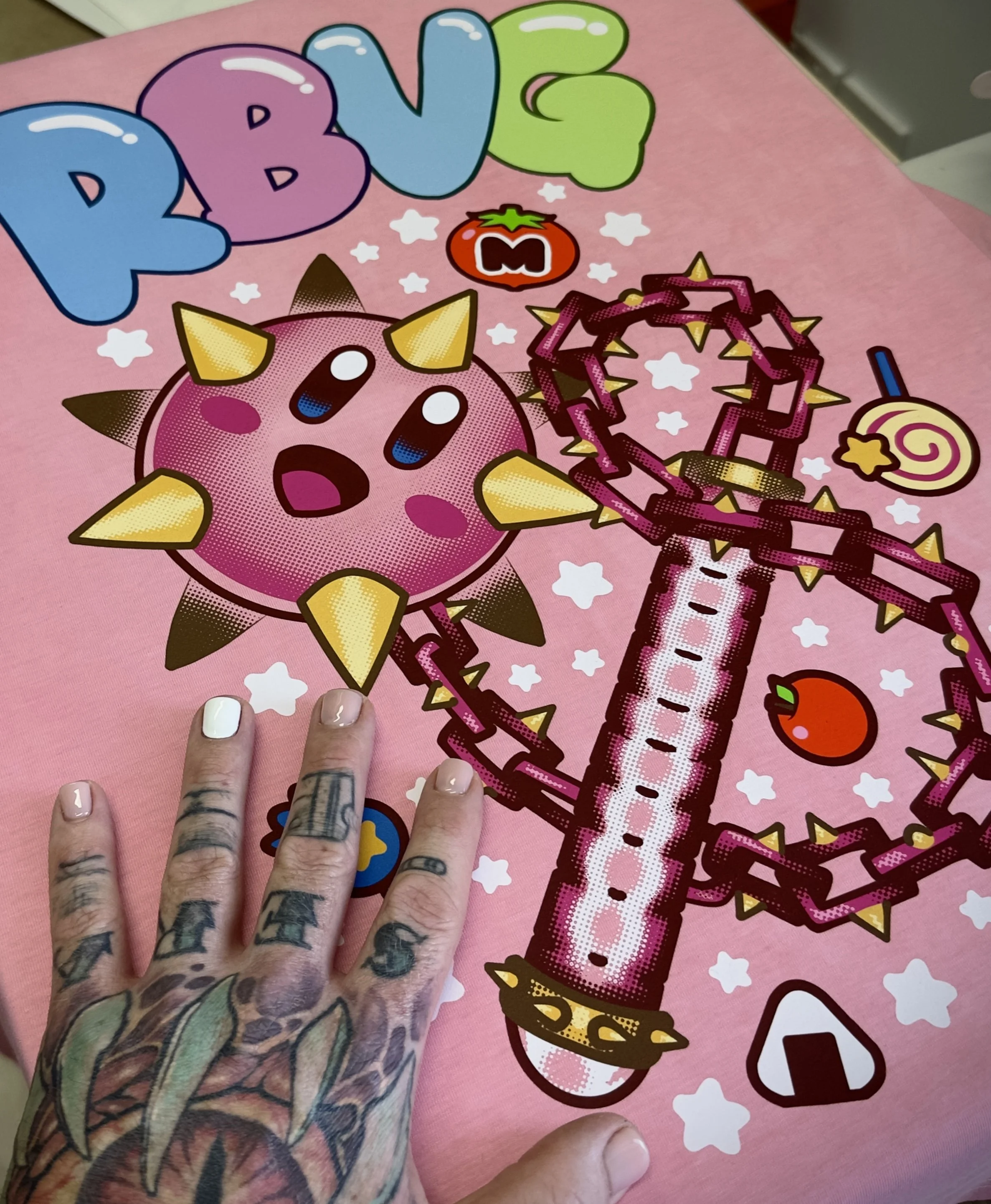 Brisbane best video game pop culture tattoo artist kirby.jpeg