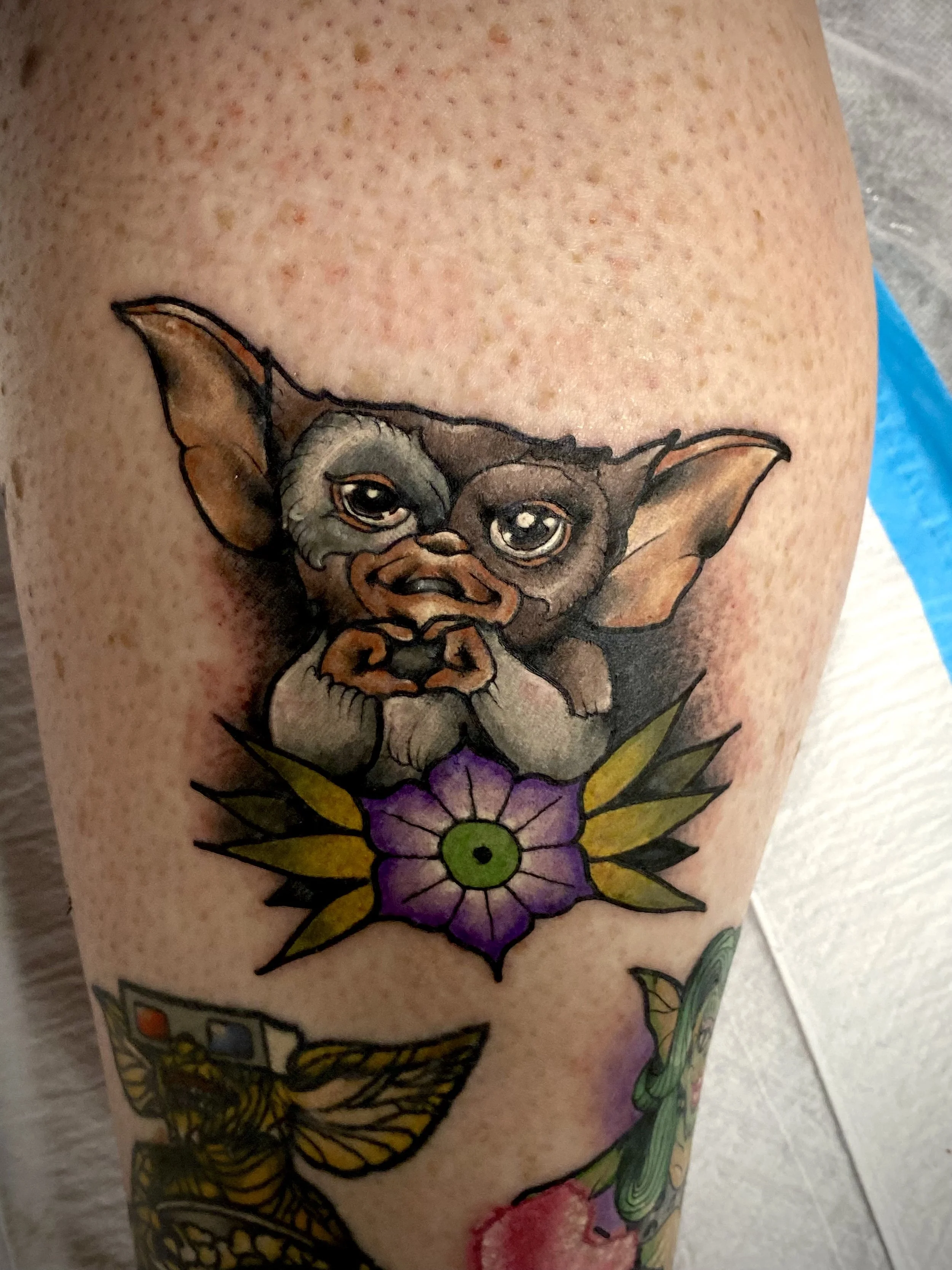 Gizmo tattoo brisbane pop culture gaming 