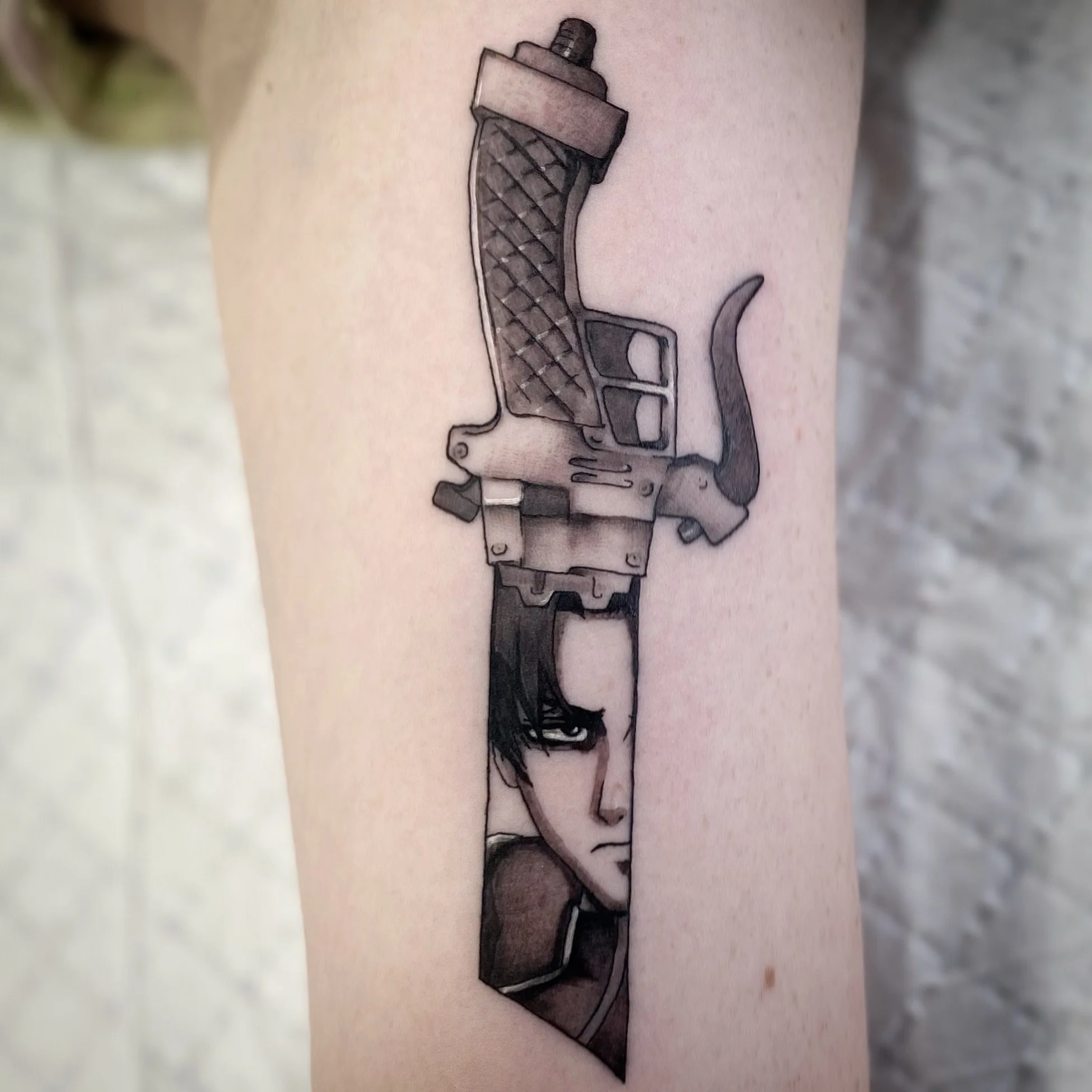 Brisbane tattoo vegan pop culture manga attack on titan.jpeg