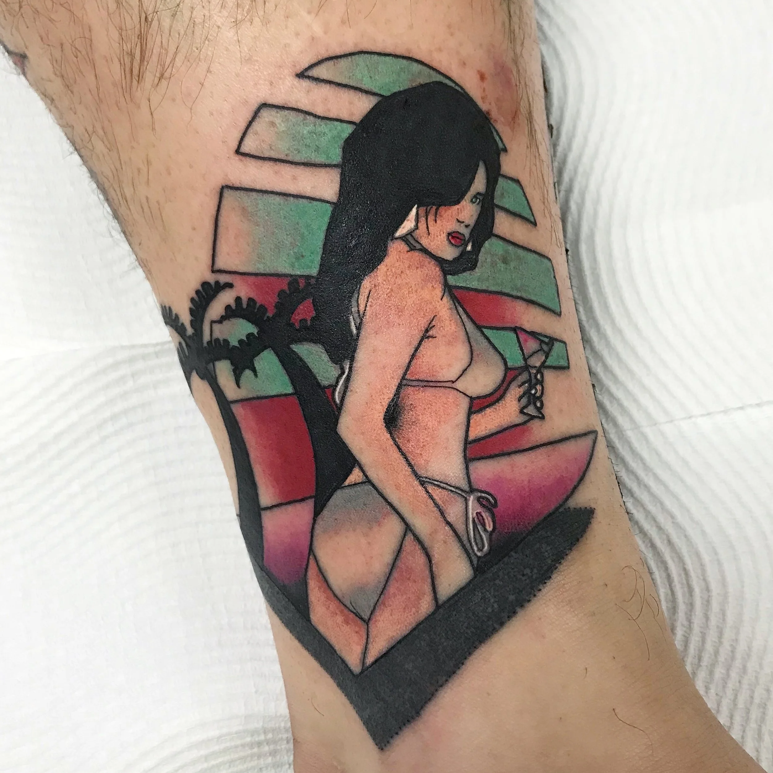Gta vice city tattoo brisbane pop culture gaming 