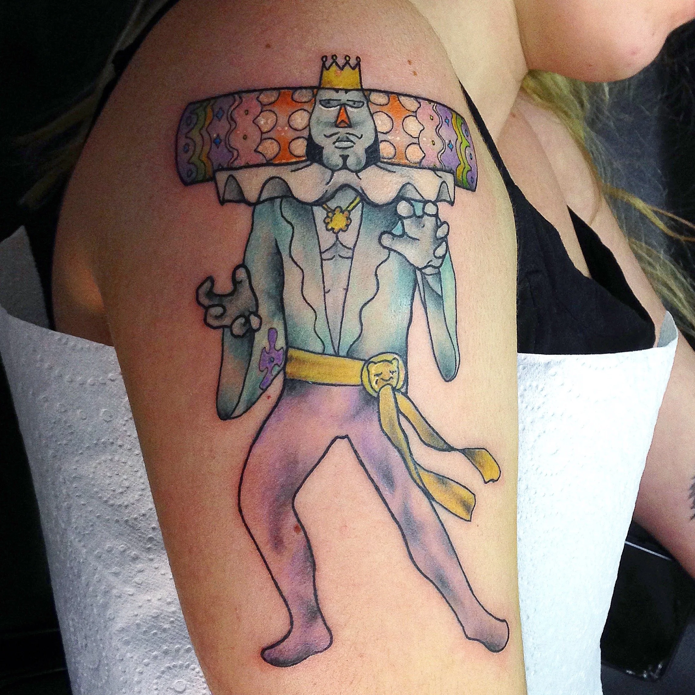 Katamari tattoo brisbane pop culture gaming 