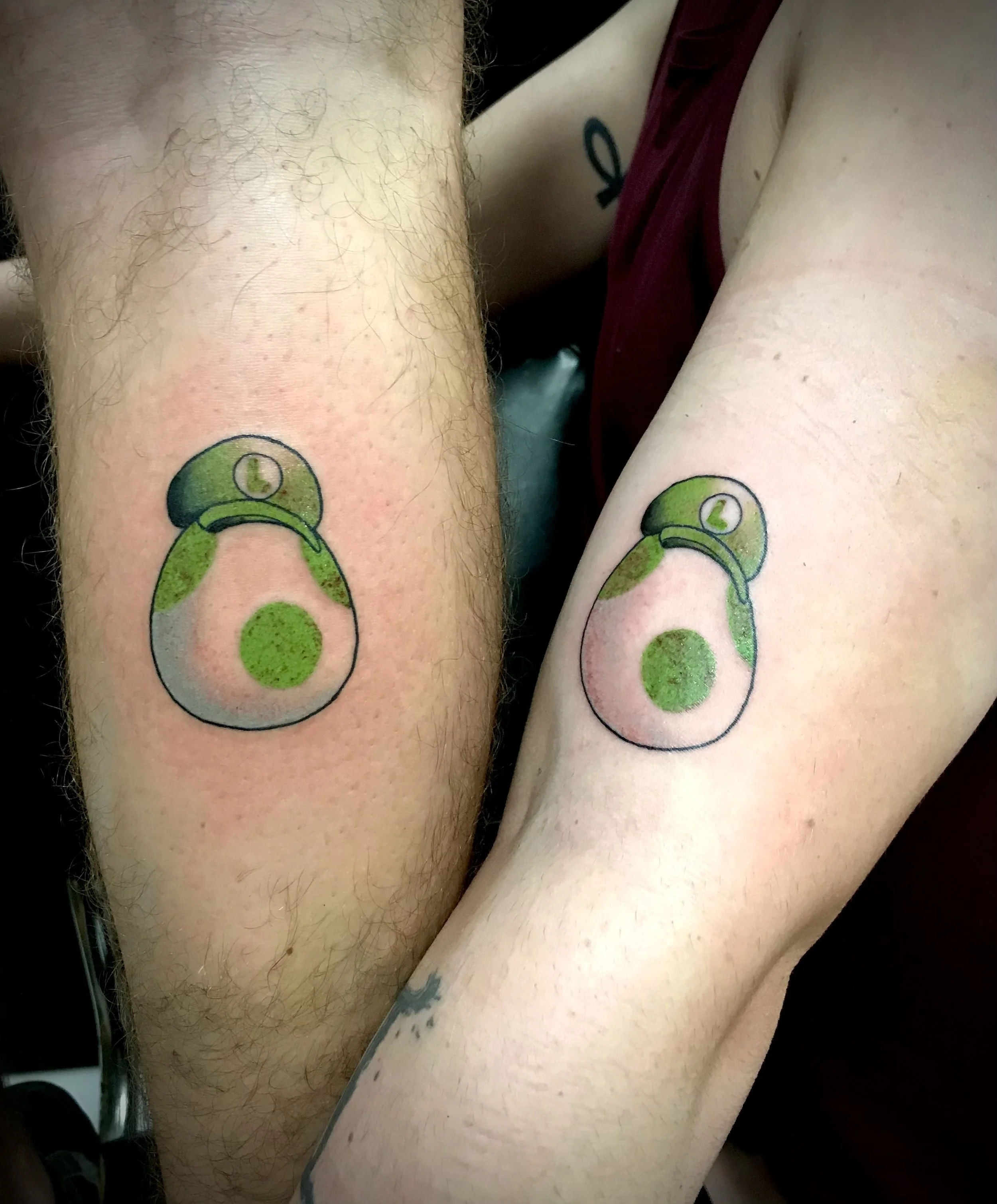 Yoshi eggs tattoo brisbane pop culture gaming 