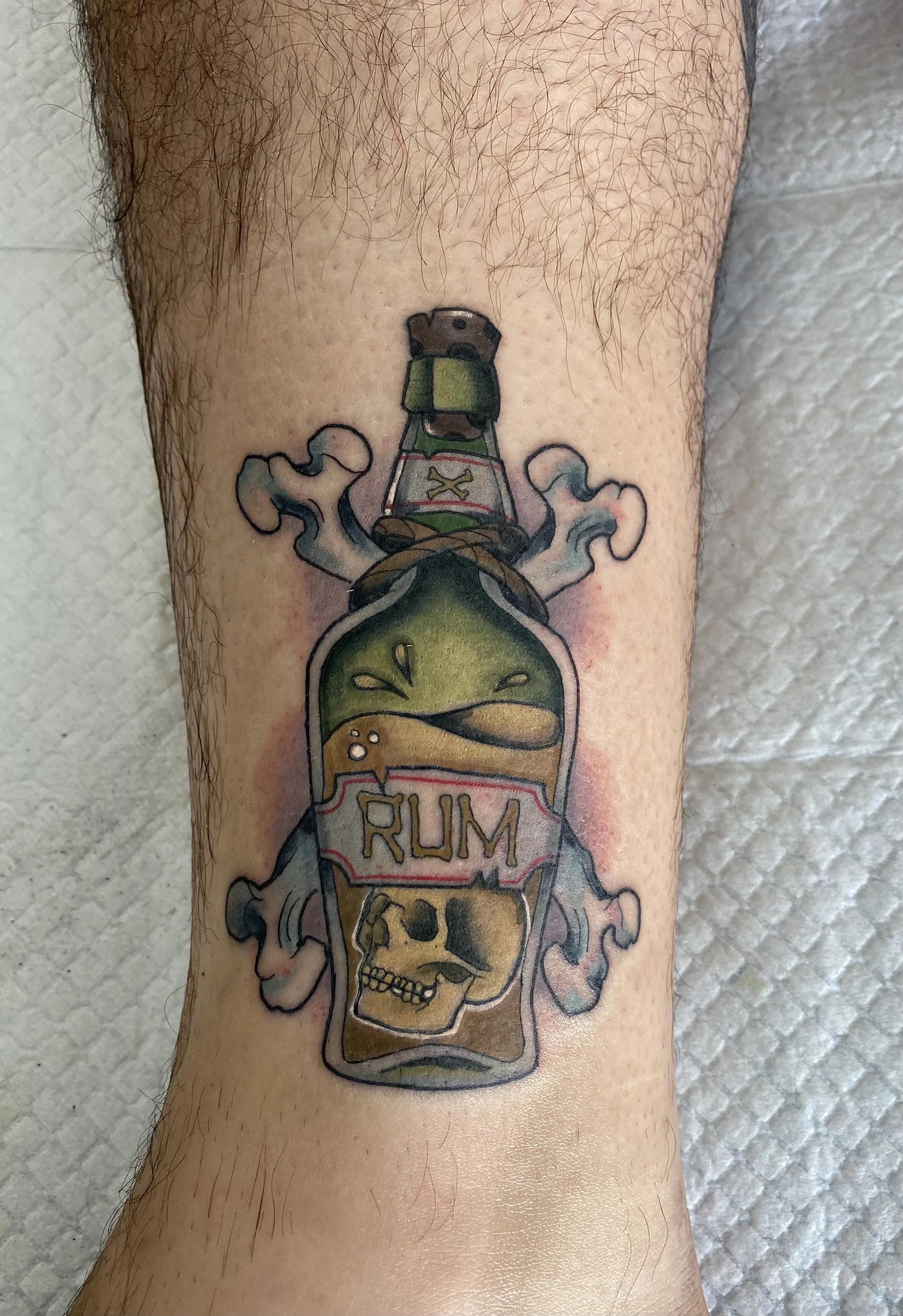 Rum tattoo brisbane pop culture gaming 