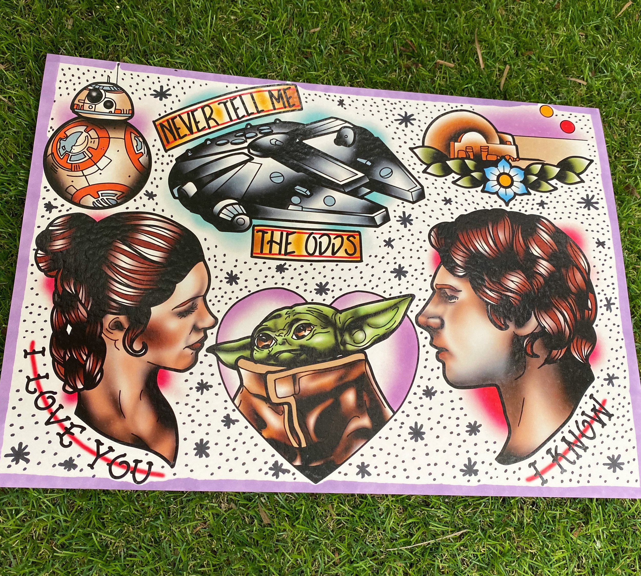 Throwback Star Wars Flash