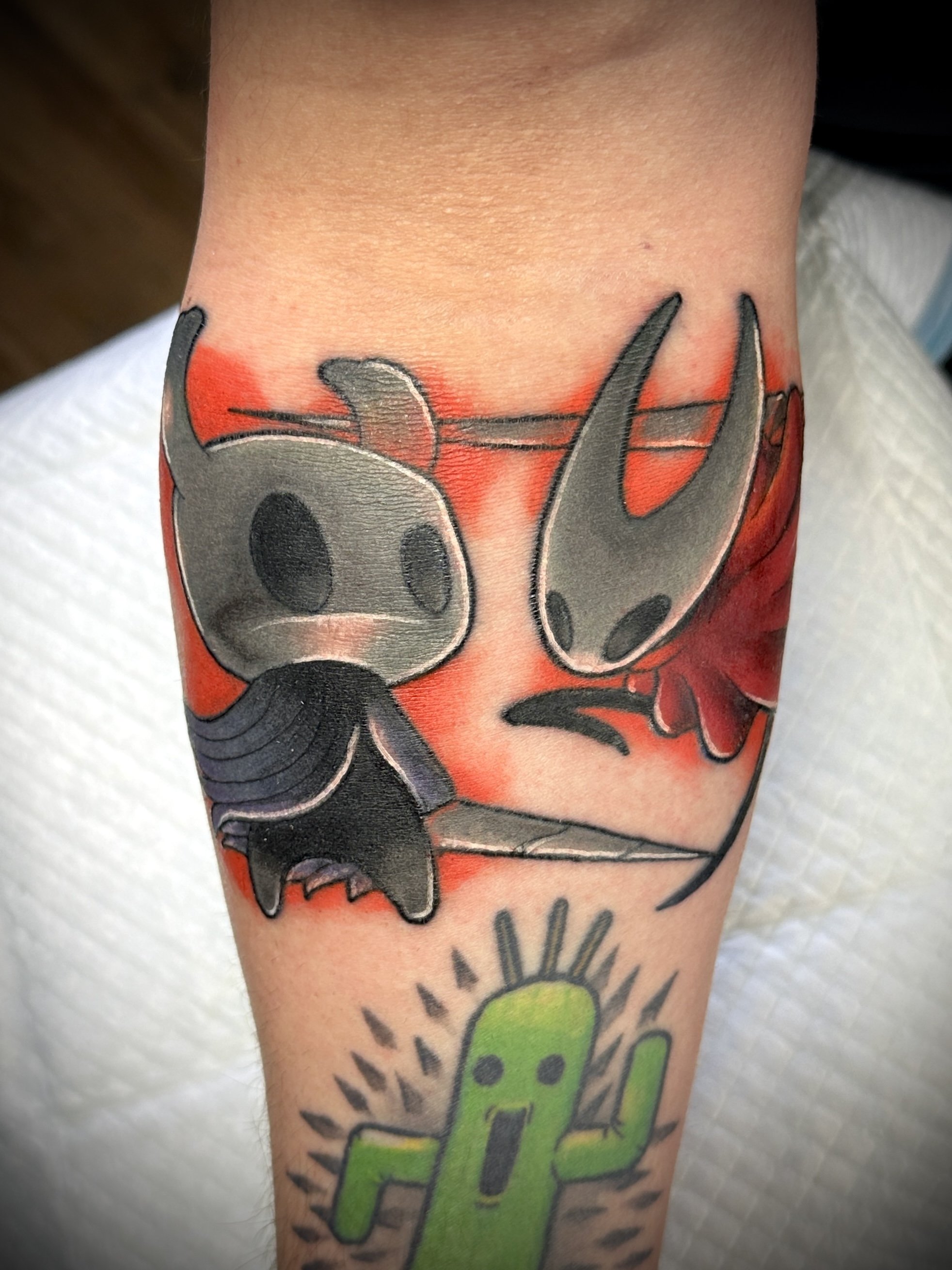 Hollow knight tattoo brisbane pop culture gaming 
