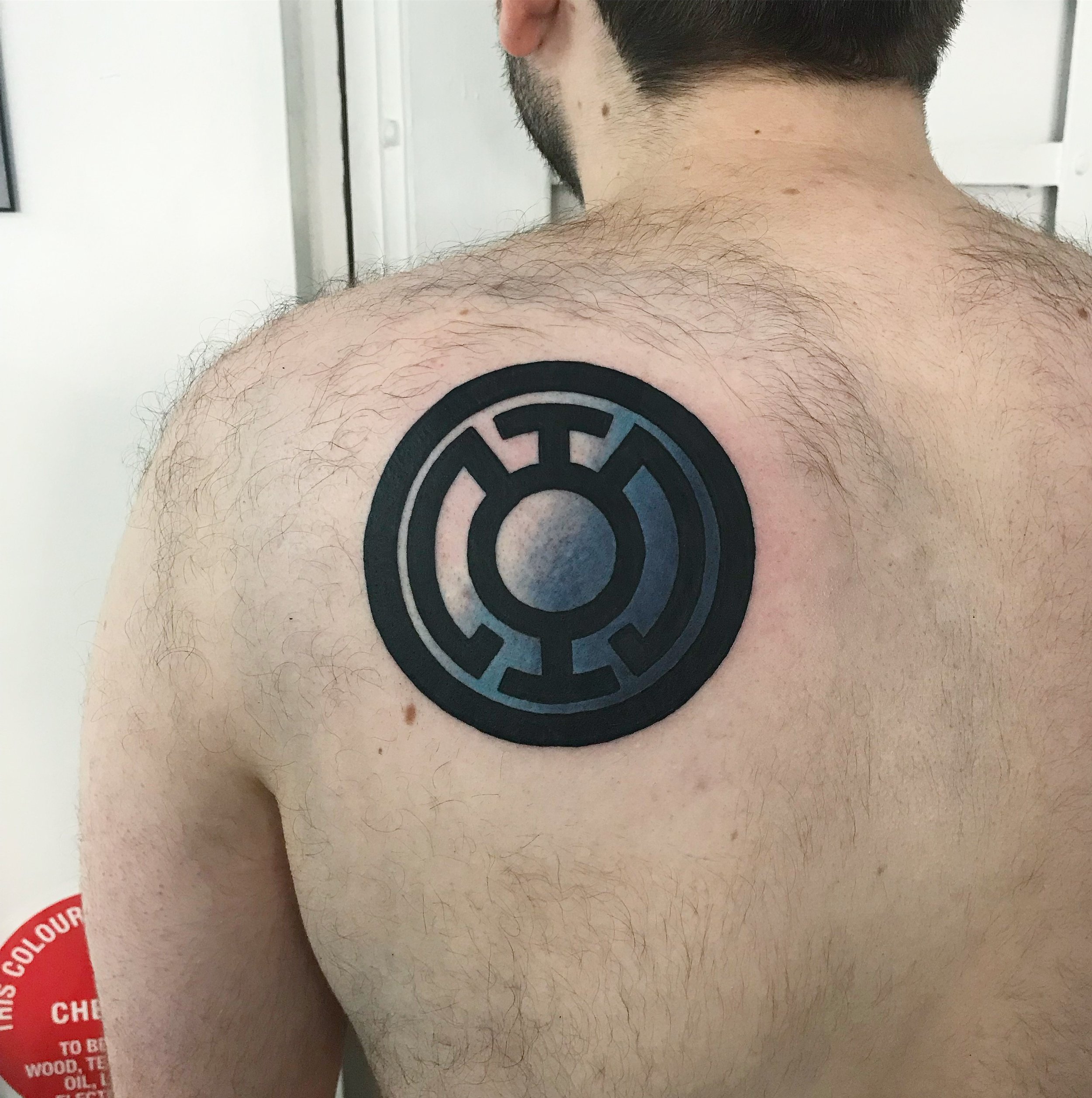 Green lantern marvel tattoo brisbane pop culture gaming 