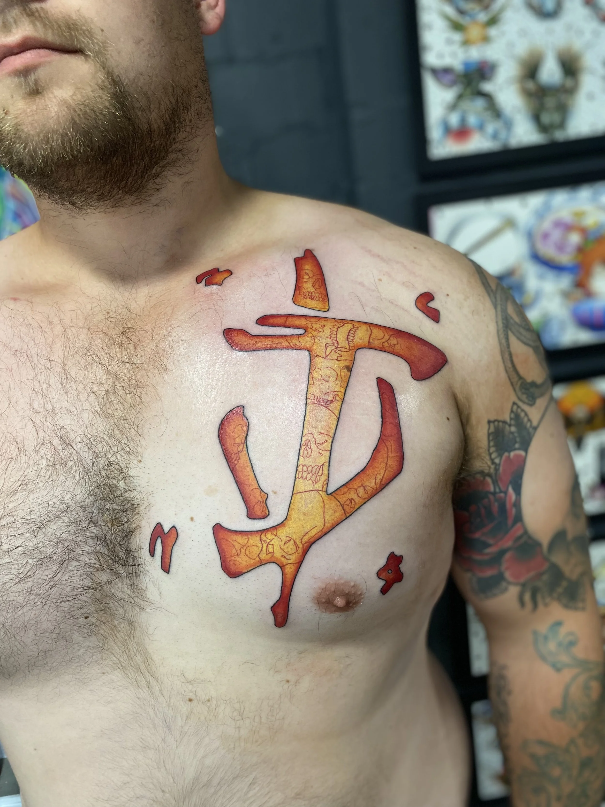 Brisbane tattoo vegan pop culture Doom slayer.jpeg