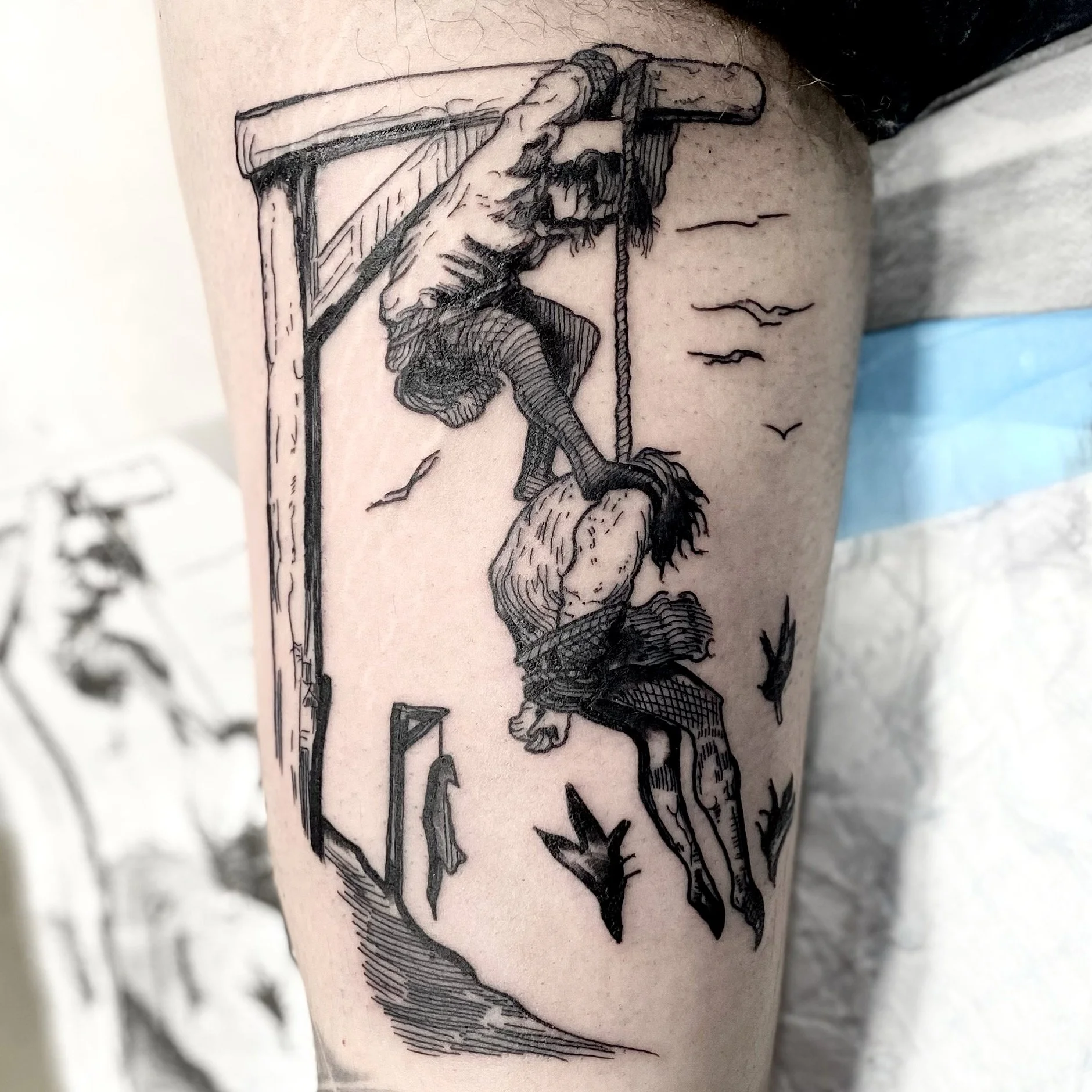 Brisbane tattoo vegan pop culture gustave dore.jpeg