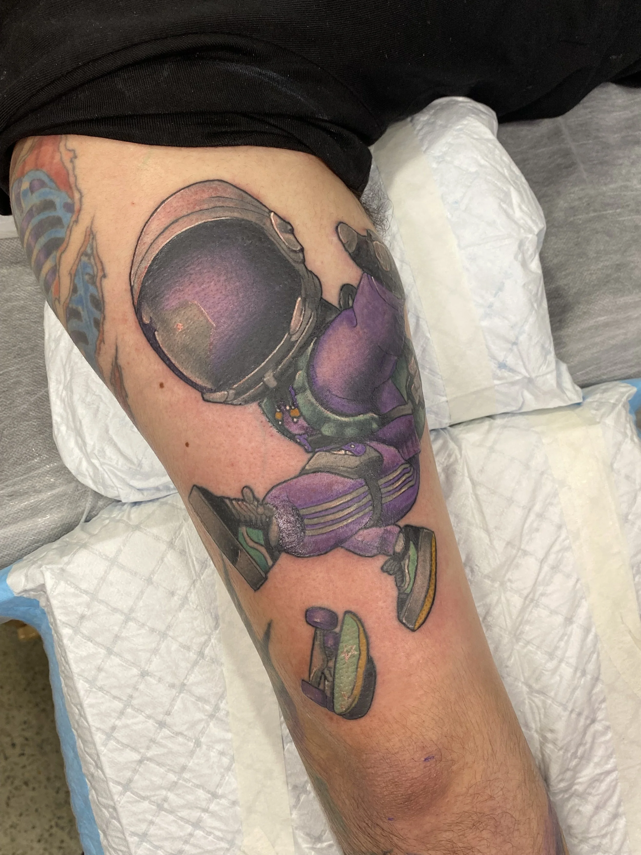 Brisbane tattoo vegan pop culture astronaught.jpeg