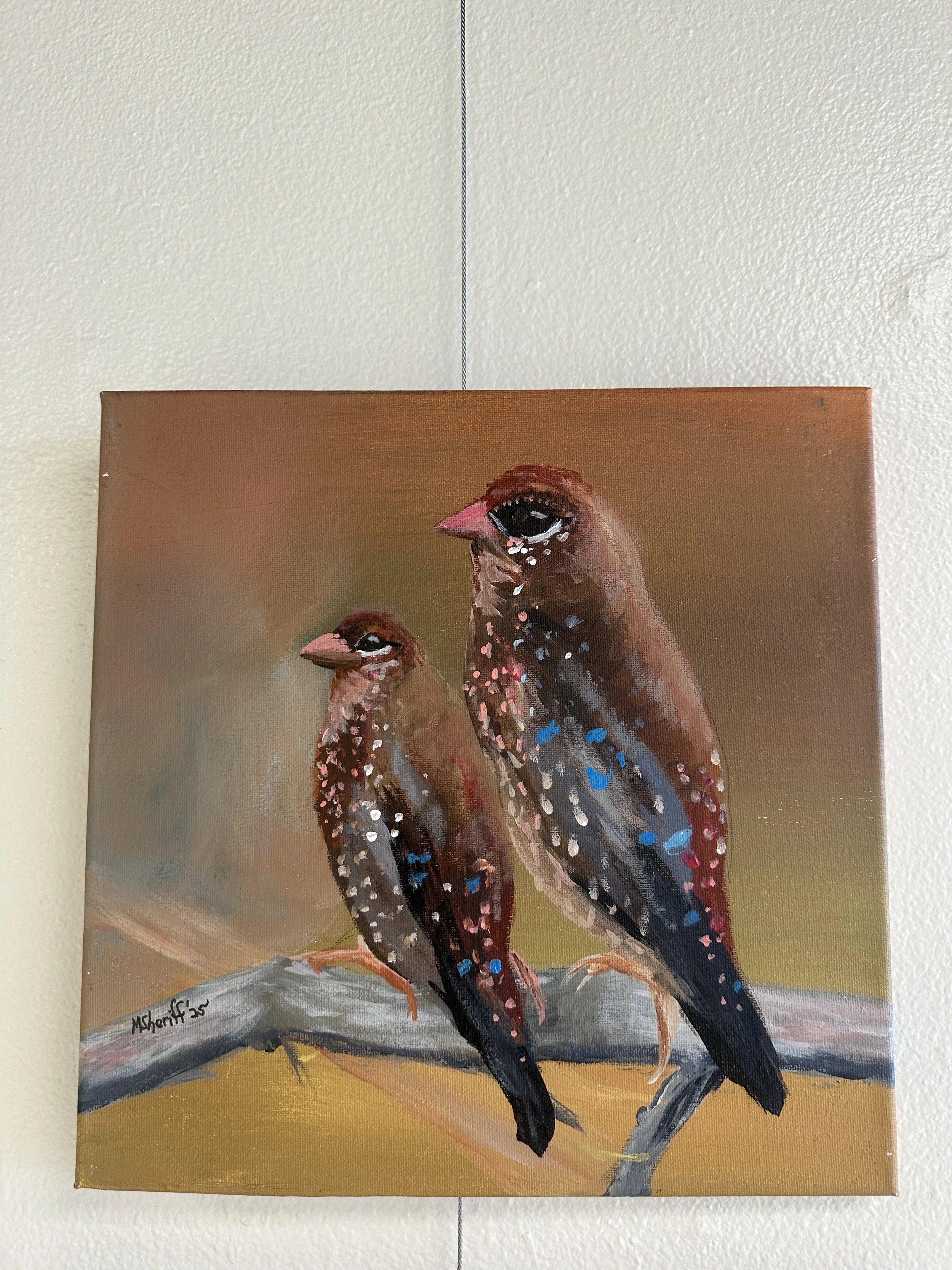 Mother: Original Acrylic on Canvas by May Sheriff