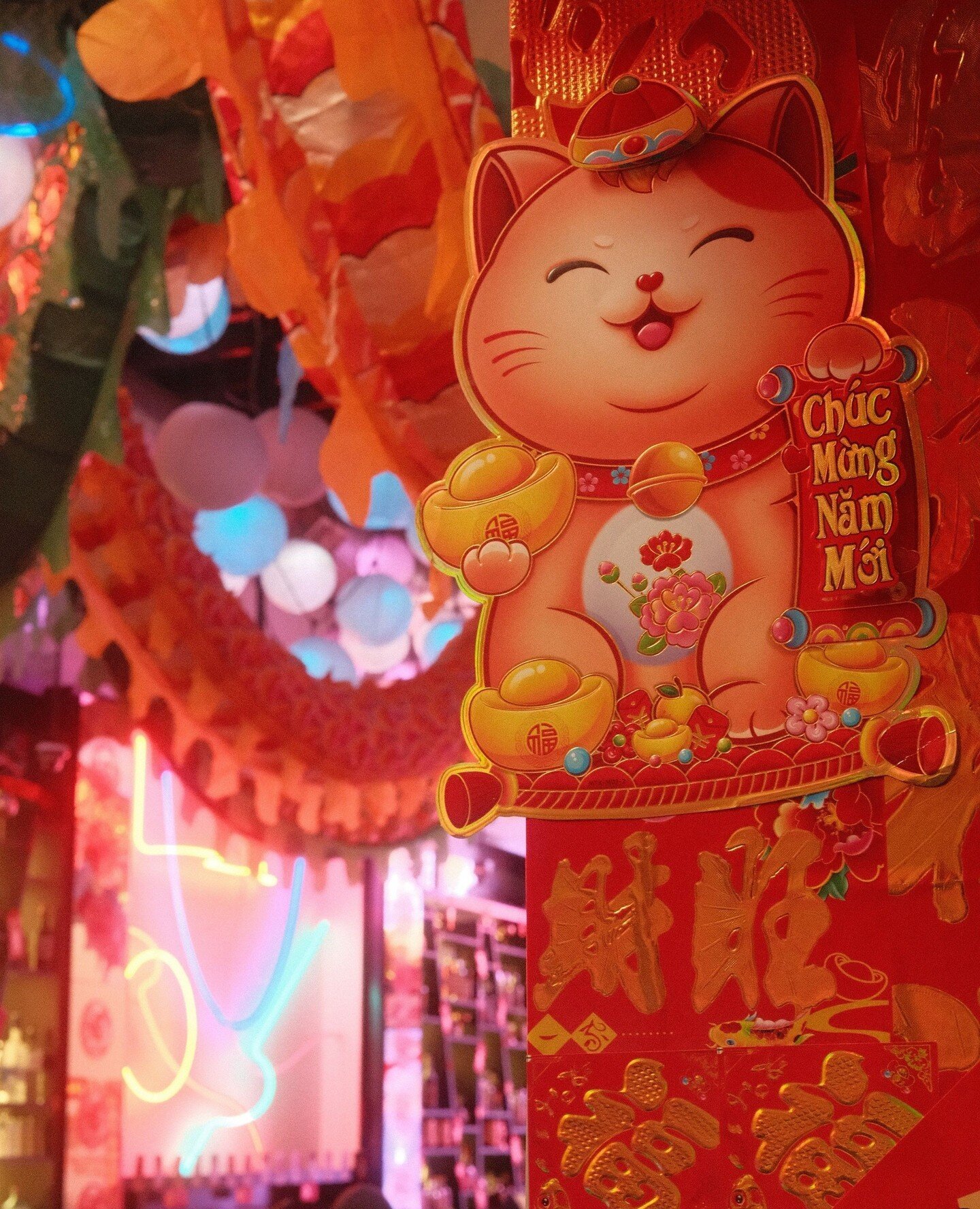 We had so much fun putting up these decorations for Red Envelope, and watching it all come together has been mind-blowing. Watching people's faces light up when they walk into Viridian is one of the best parts of our Lunar New Year pop-up, and it giv