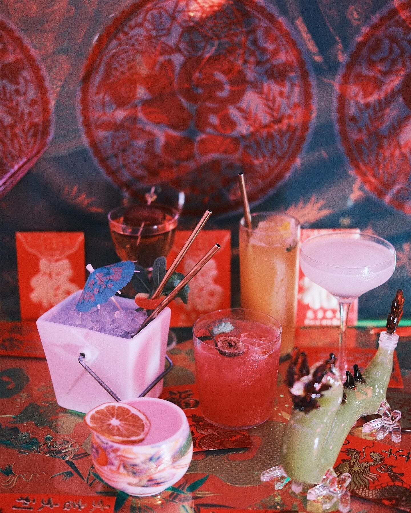 Red Envelope continues! Come by and try all our Lunar New Year cocktails. Happy Friday! 🧧🐲🏮