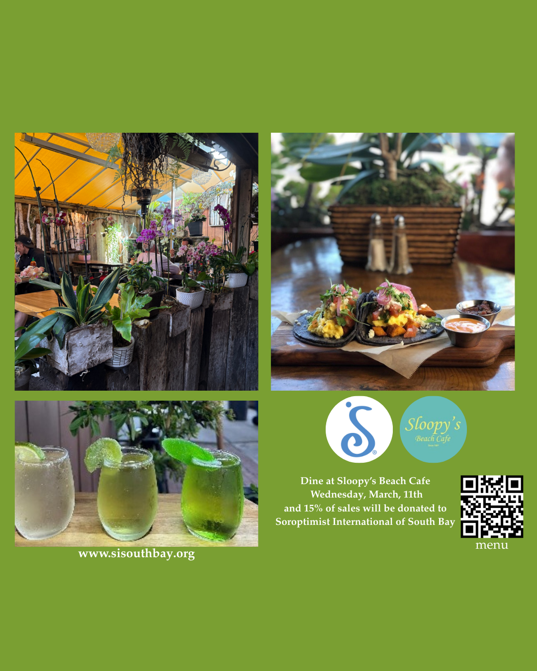 Sloopy's Beach Cafe - Dine Local, Give Back