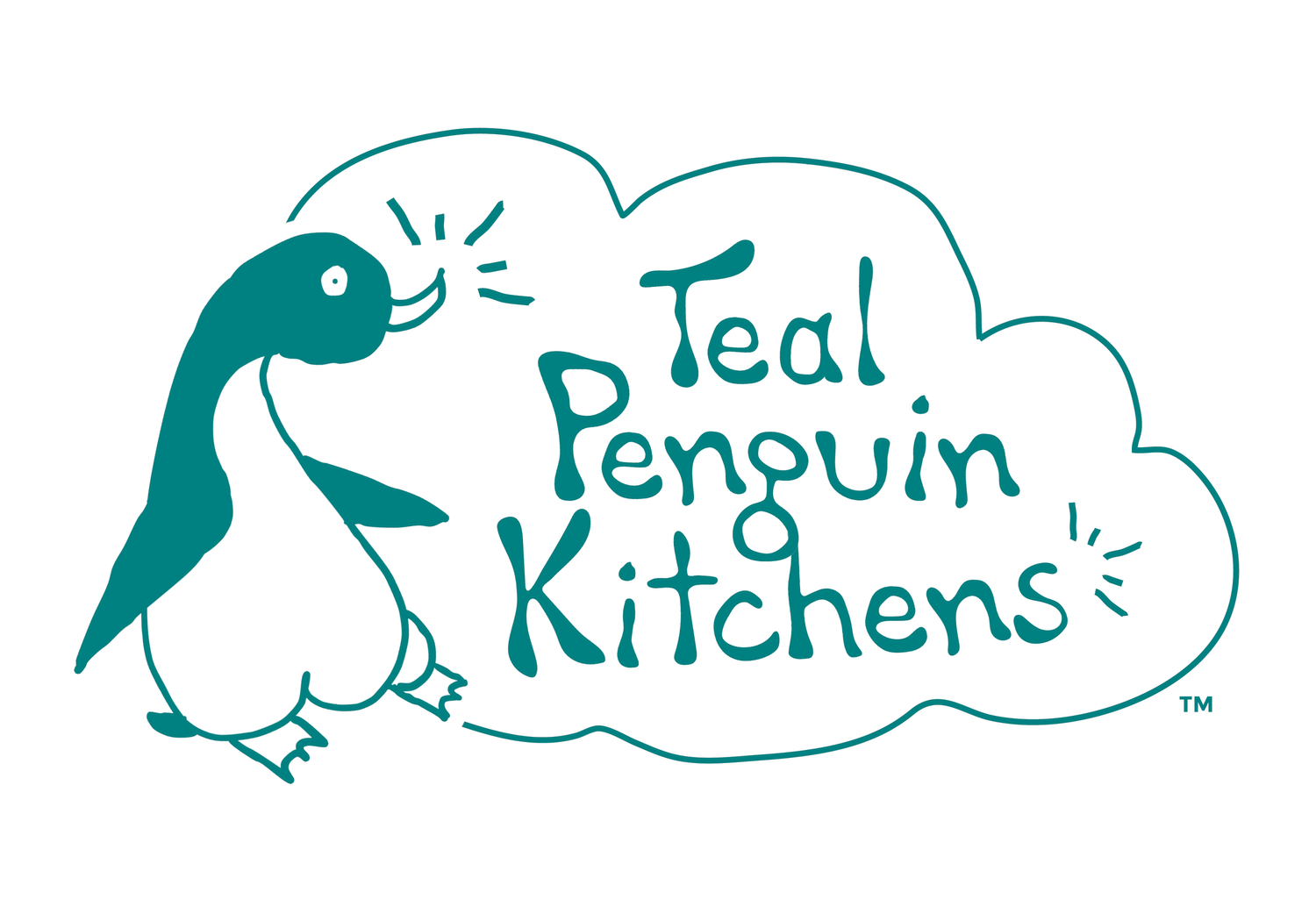 Teal Penguin Kitchens
