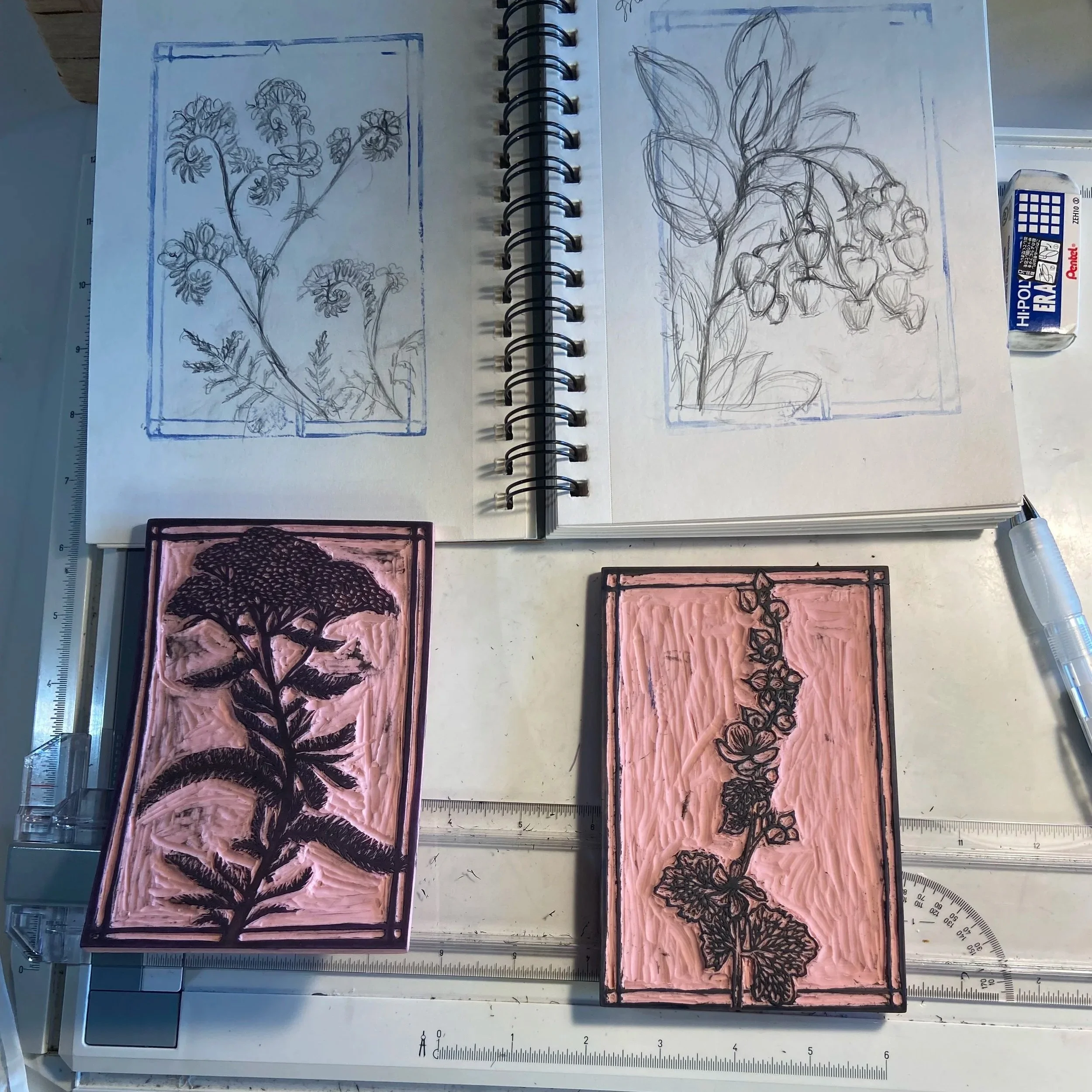 My first two carvings of the series