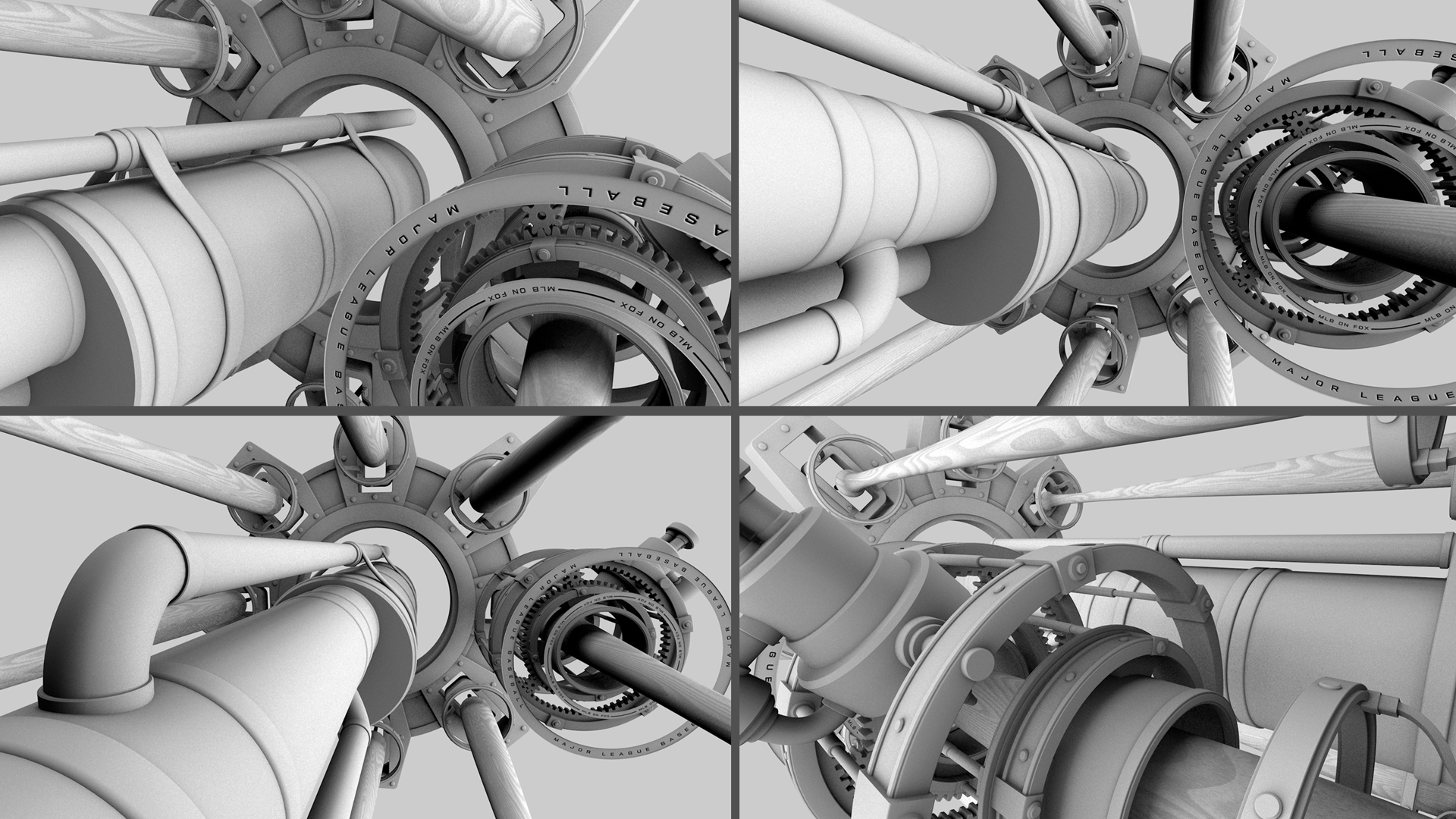 Art Direction Design/C4D Scene Build/Octane Lighting and Texturing