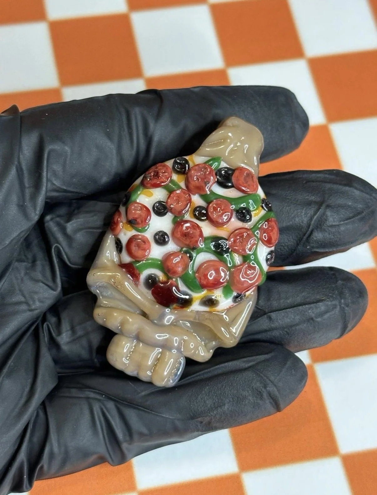 Steal Your Pizza- Grateful Dead Inspired Pendent