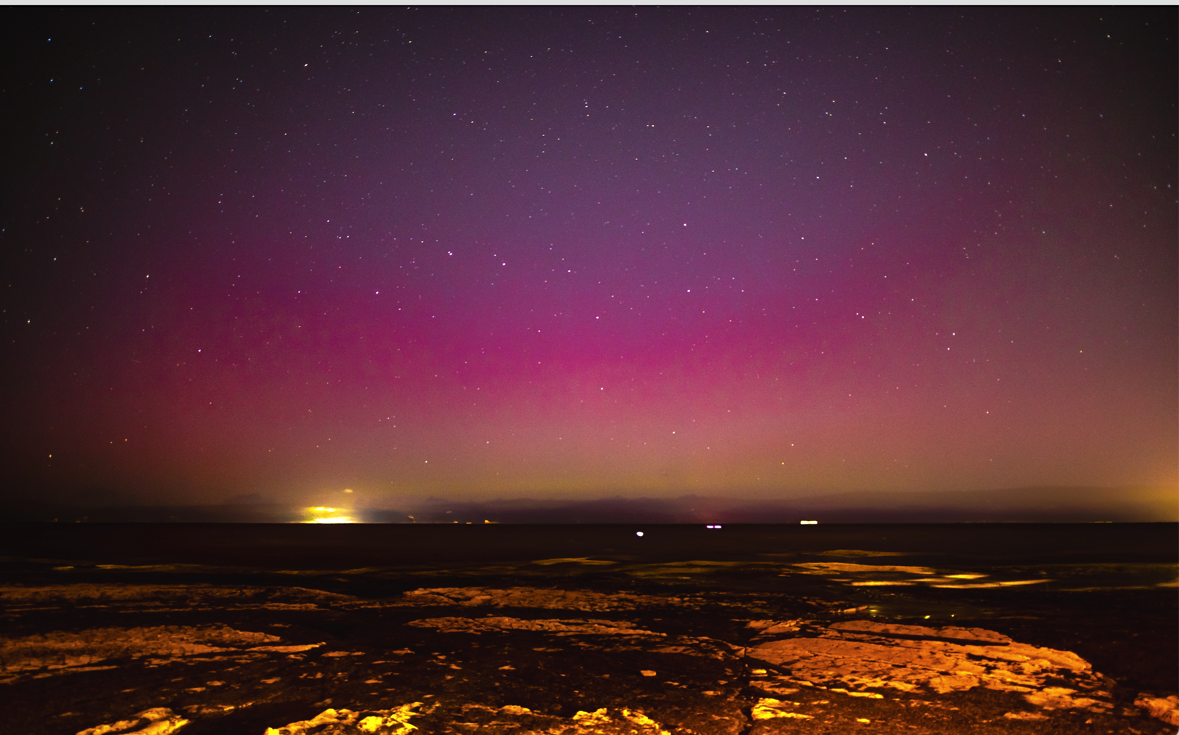 Northerns Lights in Ireland