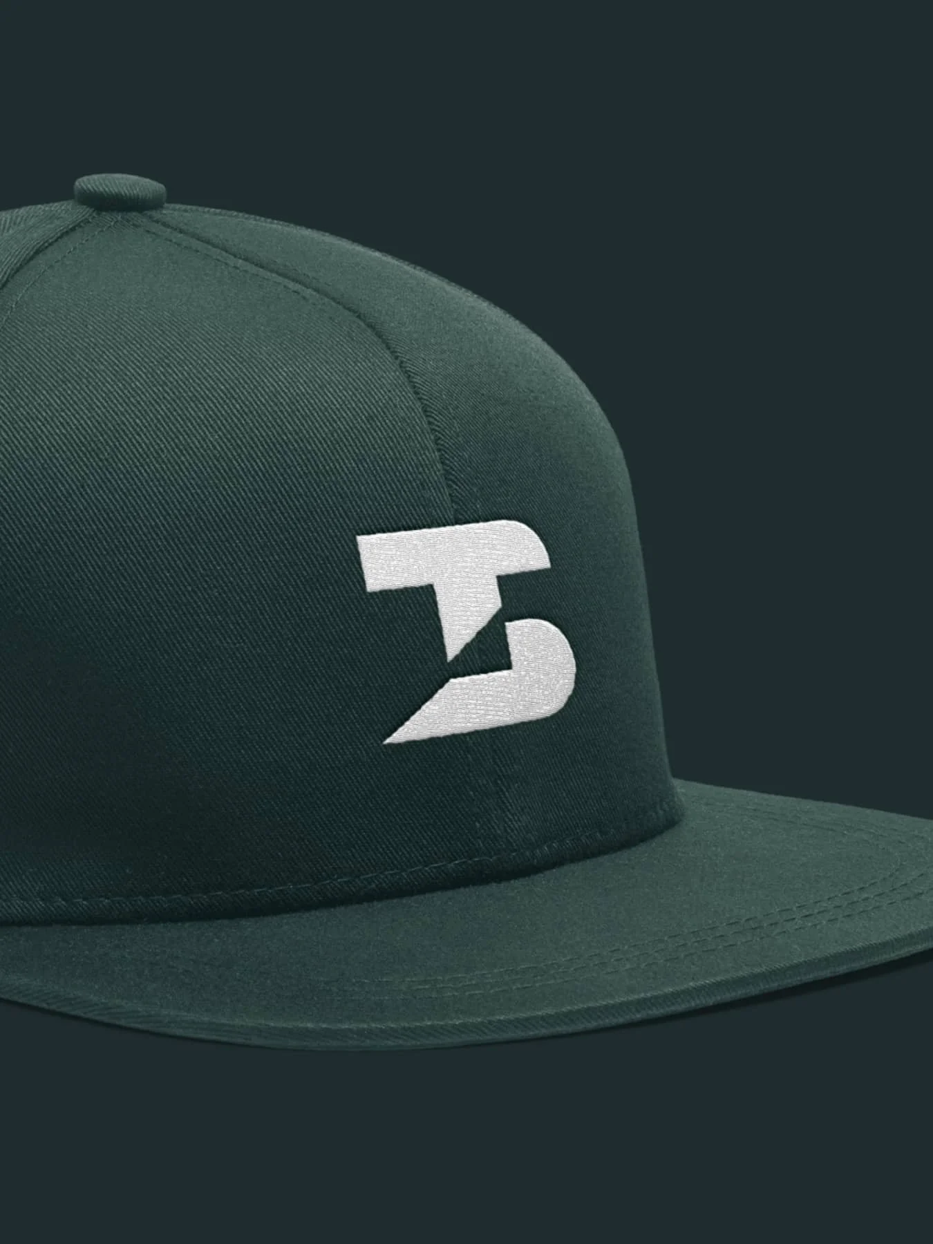 Green hat depicting a logo design of TrueBuilt Projects custom builder in Newcastle