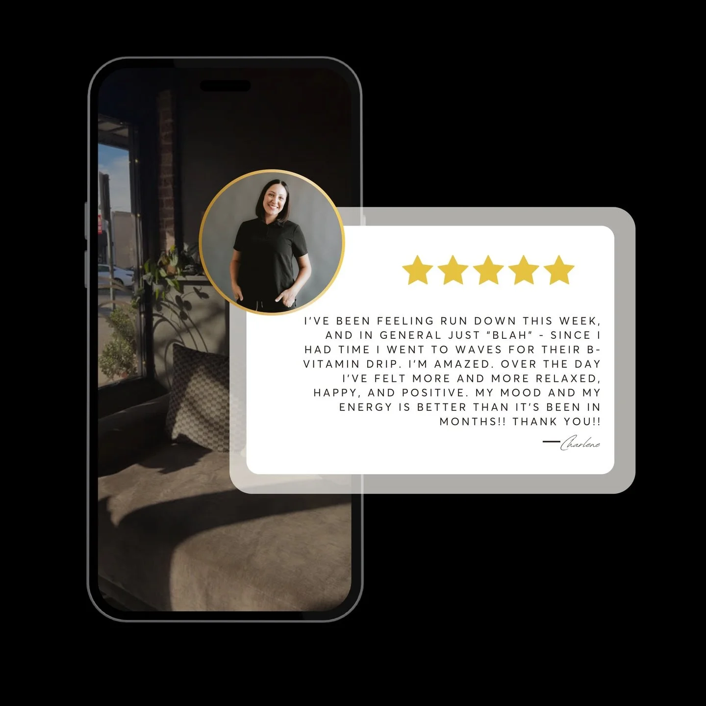 Five stars after her visit with RN Kristen and we&rsquo;re feeling all the love 🤍

We don&rsquo;t buy reviews.
We don&rsquo;t outsource them.
We definitely don&rsquo;t have a robot in the back typing them. 

Every single review comes from real human