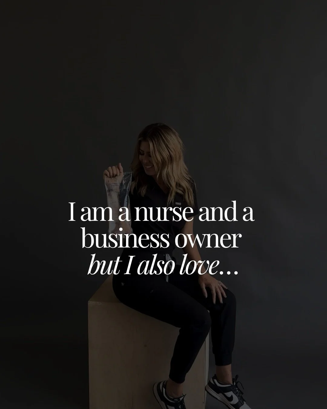 I&rsquo;m a nurse. I&rsquo;m a business owner. I do a lot&hellip;
but the best parts of me aren&rsquo;t on my resume.

I&rsquo;m also a mom, a wife, a daughter, a sister, a friend, a sunset chaser, a memory maker, and someone who absolutely refuses t