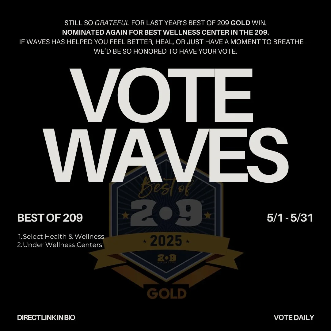 I still can&rsquo;t believe you guys gave us gold for Best Wellness Center in the 209 last year ✨🤍✨

We&rsquo;re constantly trying to make sure every person who comes feels comfortable, taken care of, and genuinely valued&hellip; not just like anoth