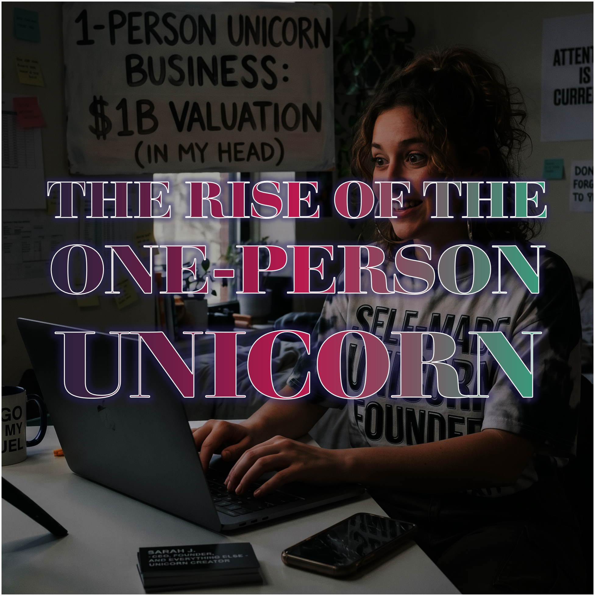 The rise of the one‑person unicorn and why it might be donkey deal