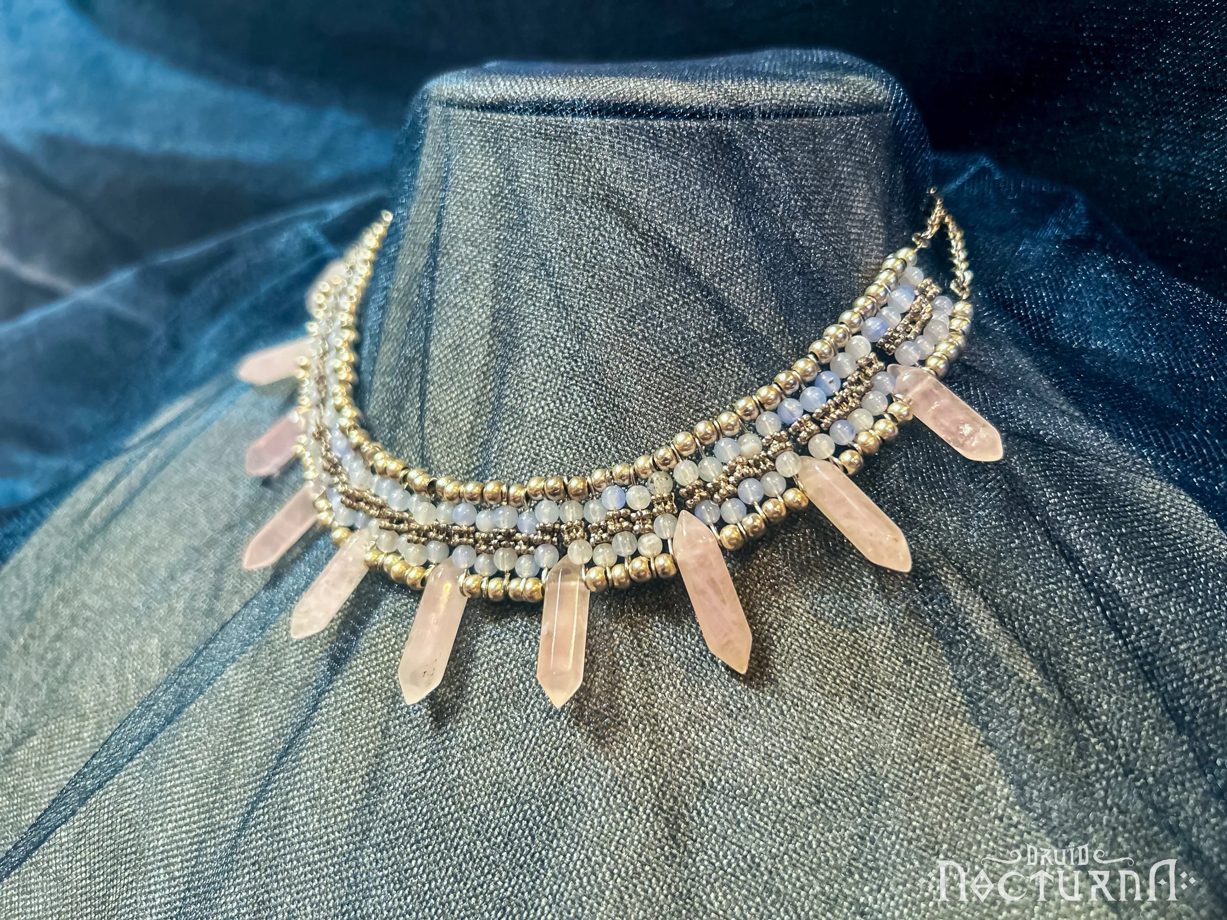 Cotton Candy Regency Statement Choker